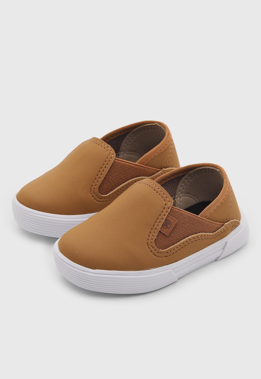 Infantil - Tênis Molekinho Slip On Marrom