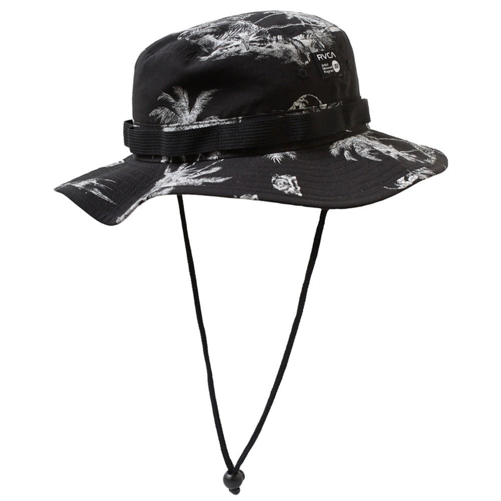 Vista 2 Chapéu RVCA Jean Jean WT23 preto RVCA preto