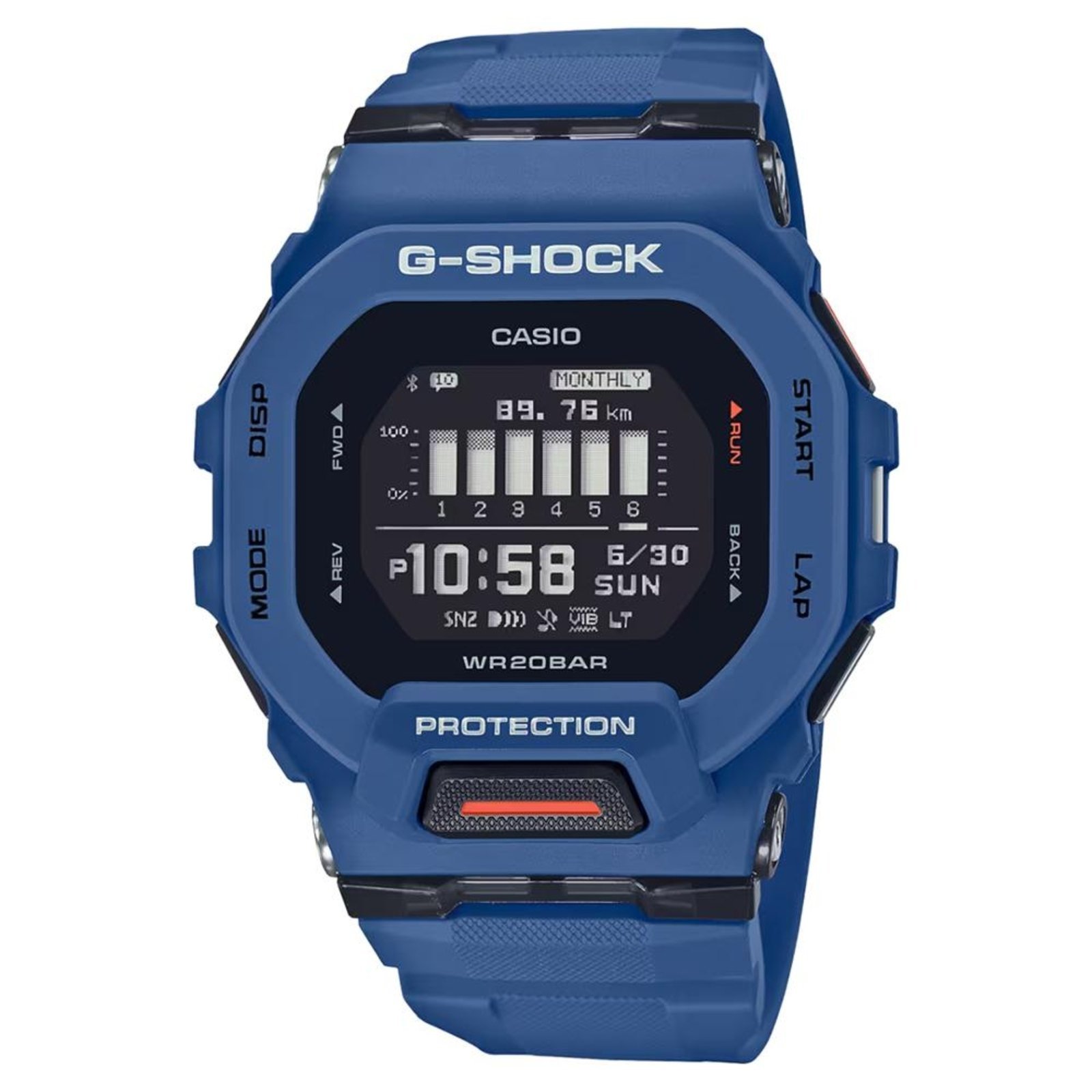 Relógio G-Shock GBD-200-2DR Azul
