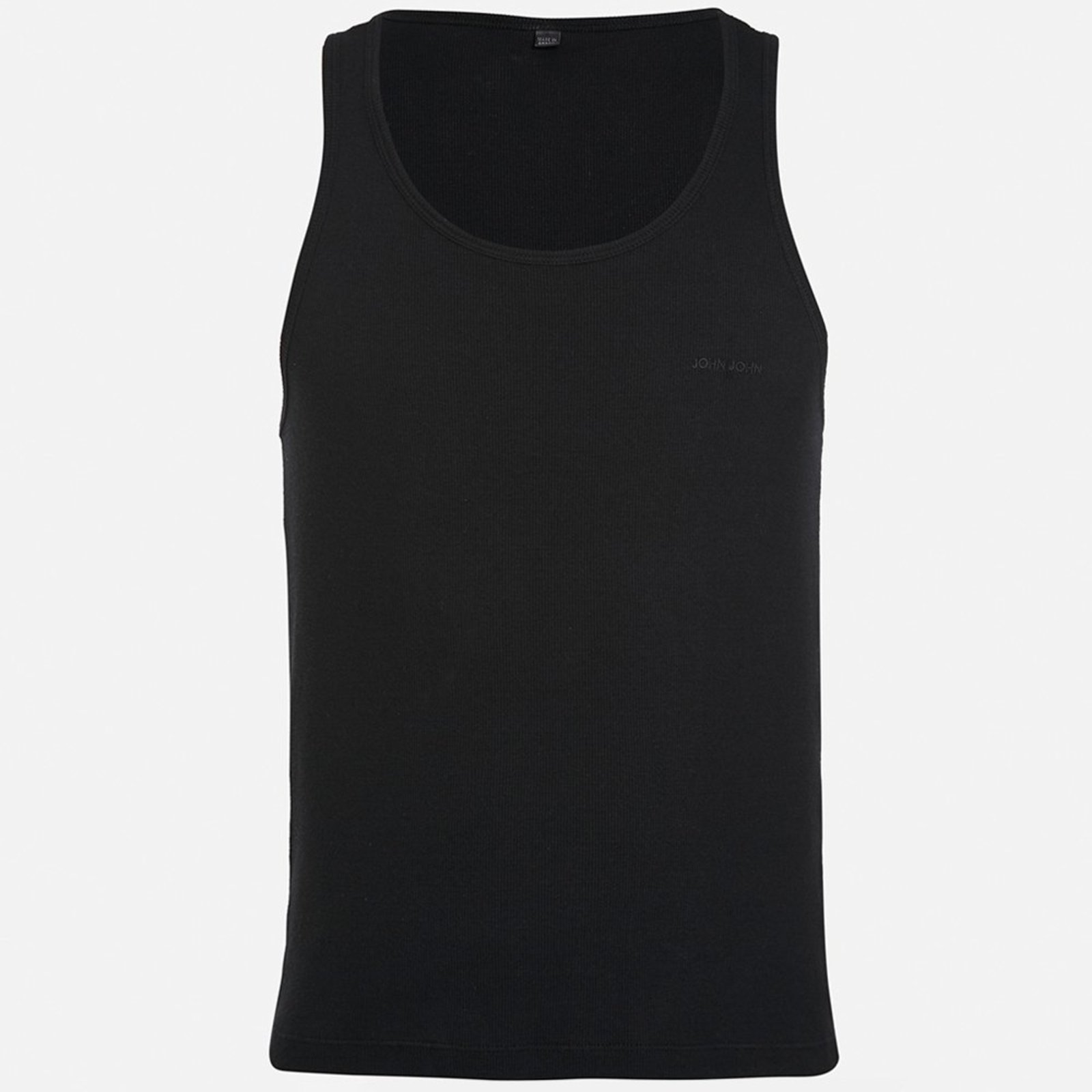 Regata John John Under Ve25 Preto Masculino