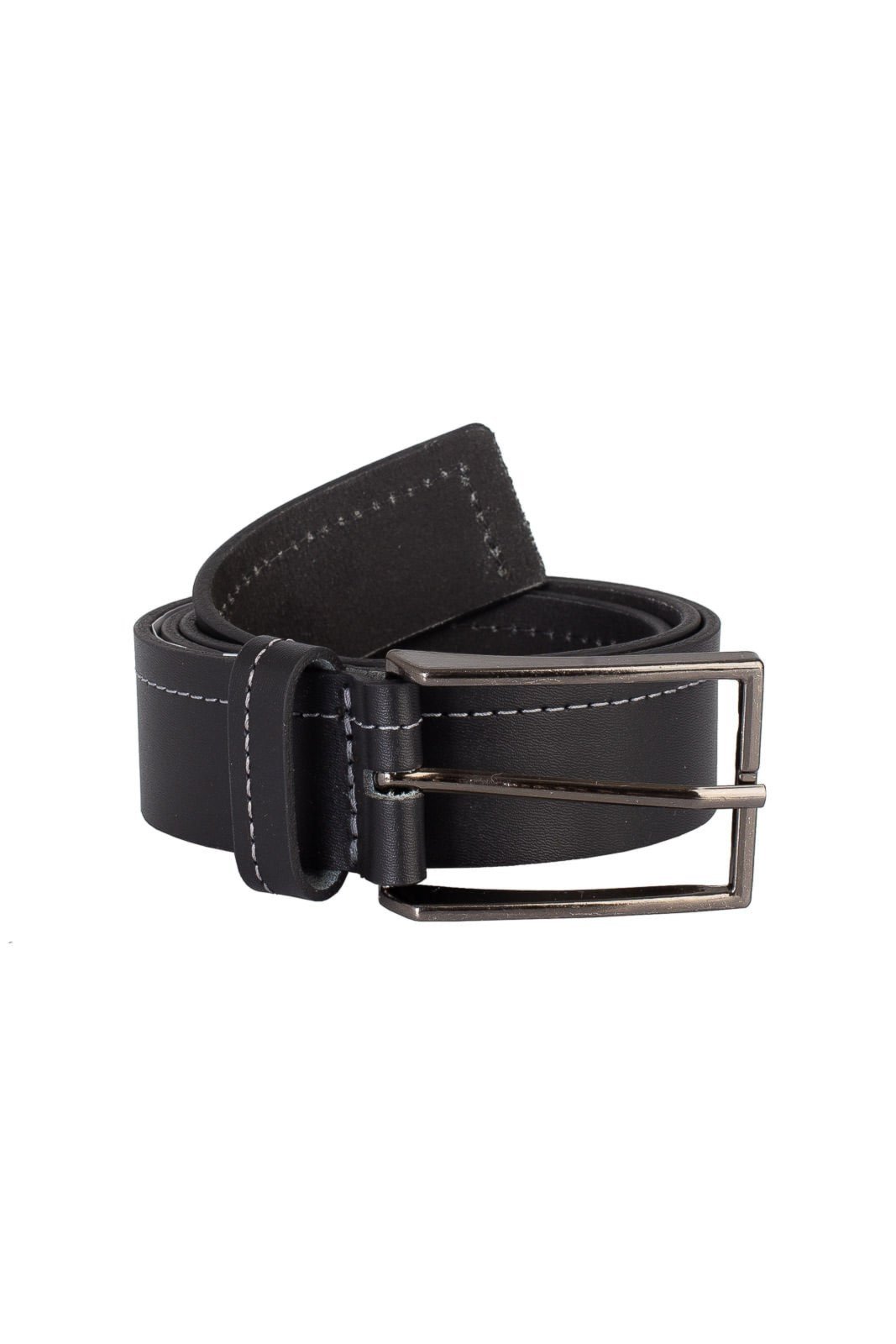 Cinto Vira Vento Masculino De Couro Gael – Preto