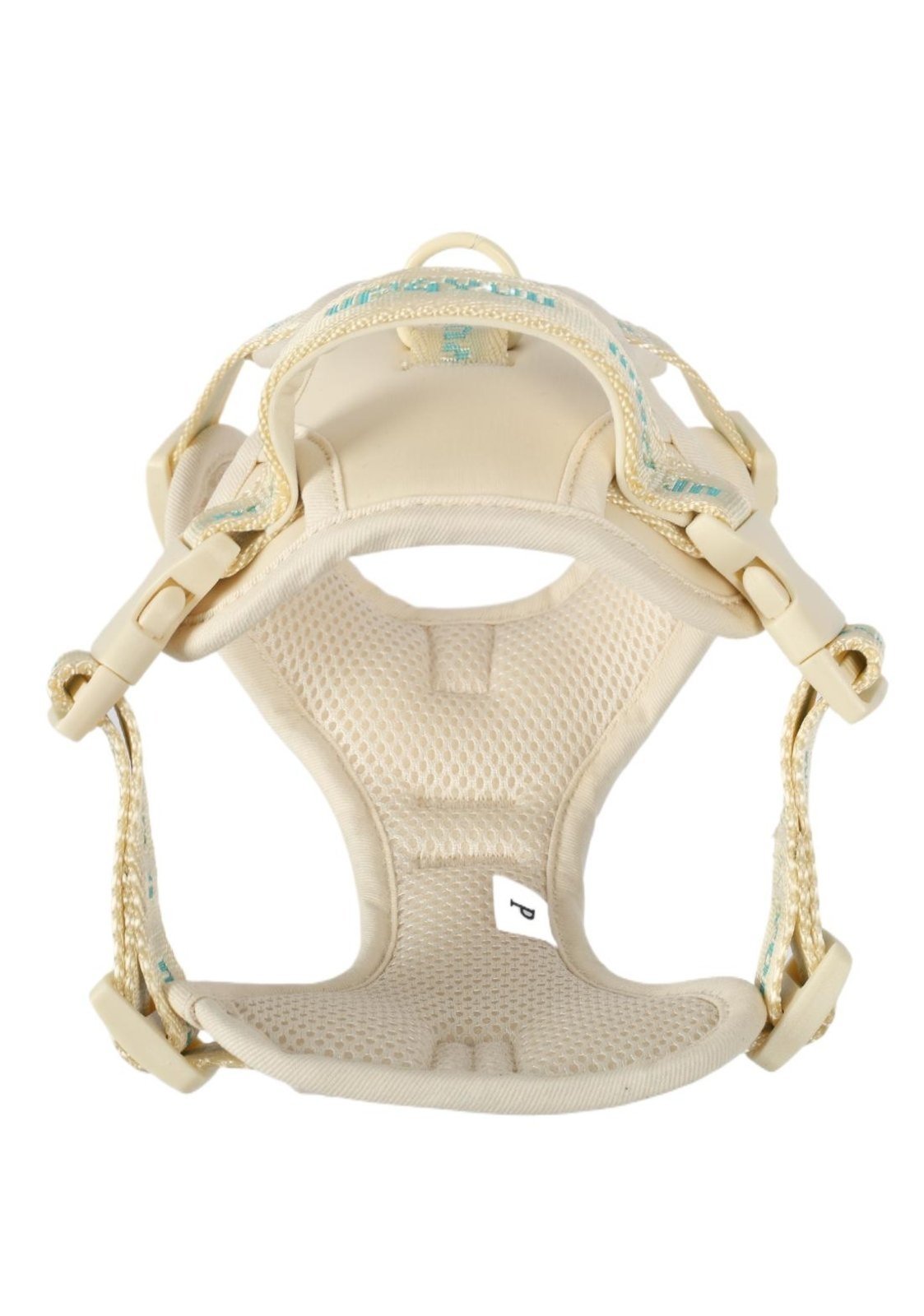 Infantil - Colete Pet Médio em Poliéster Ajustável Bubble Up4you Bege