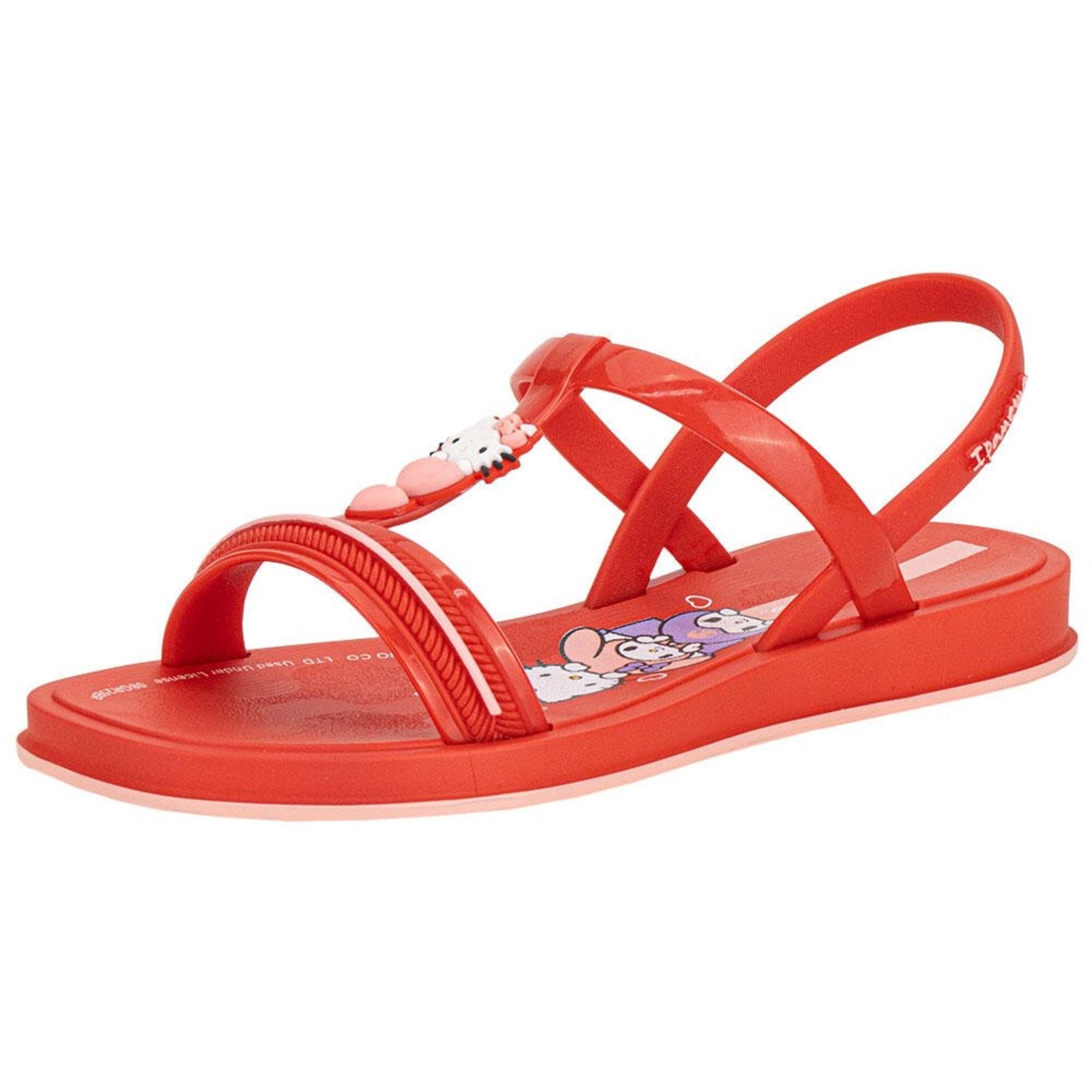 Infantil - Sandália Hello Kitty Ipanema 27431 3290431 Vermelho