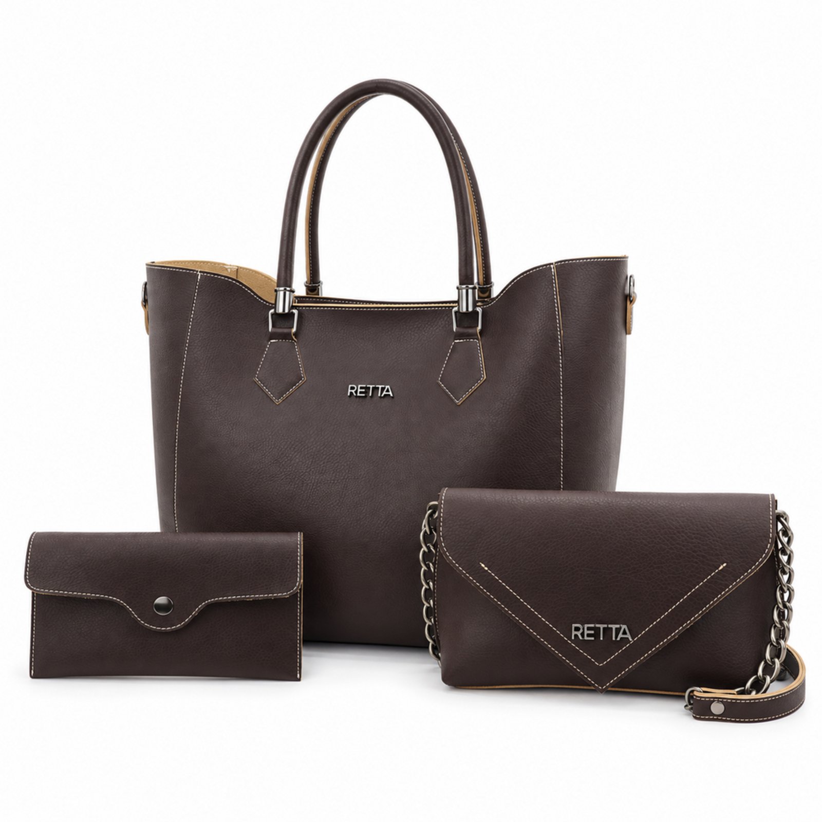 Kit Bolsas Femininas Helena e Amália Retta