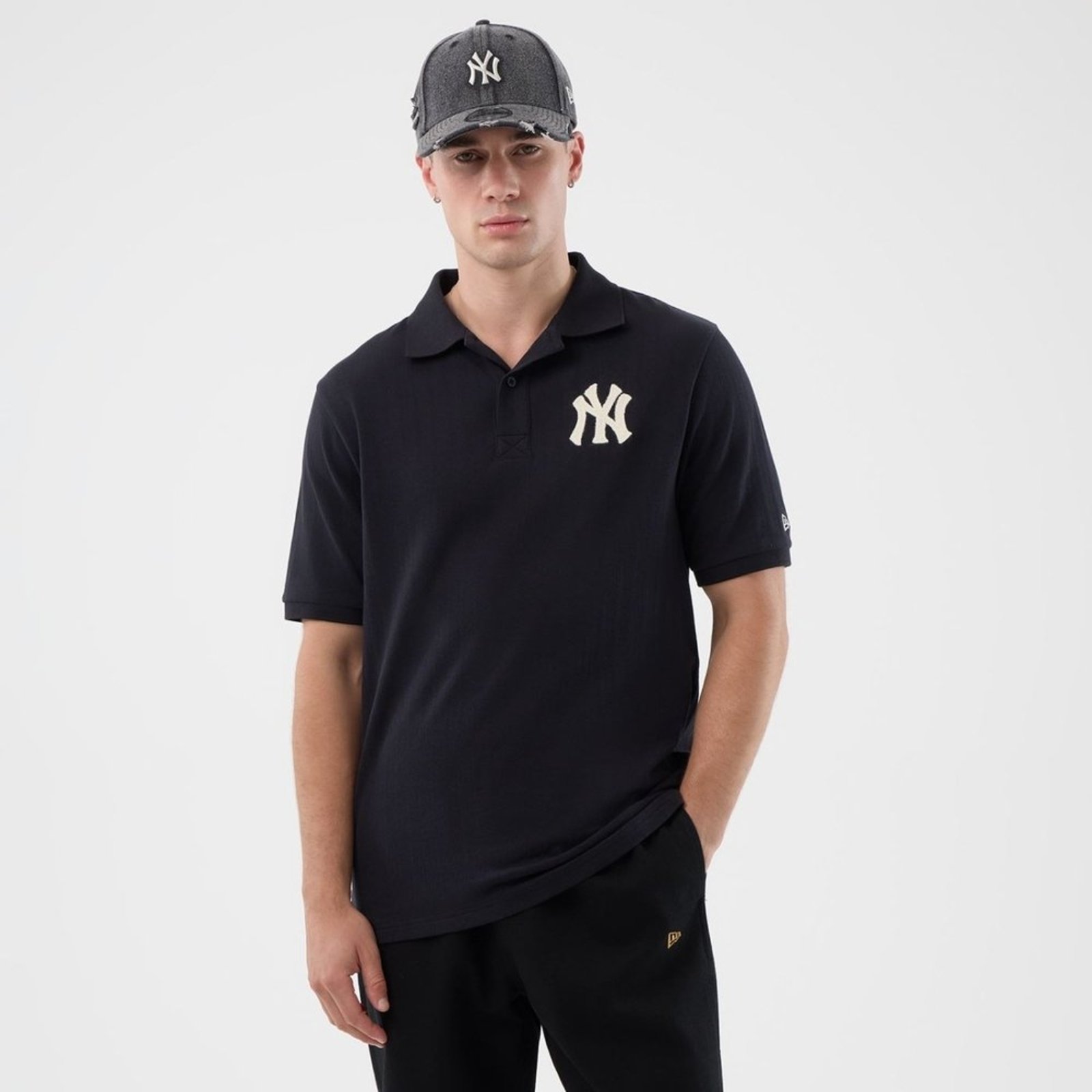 Camiseta New Era Regular New York Yankees Marinho