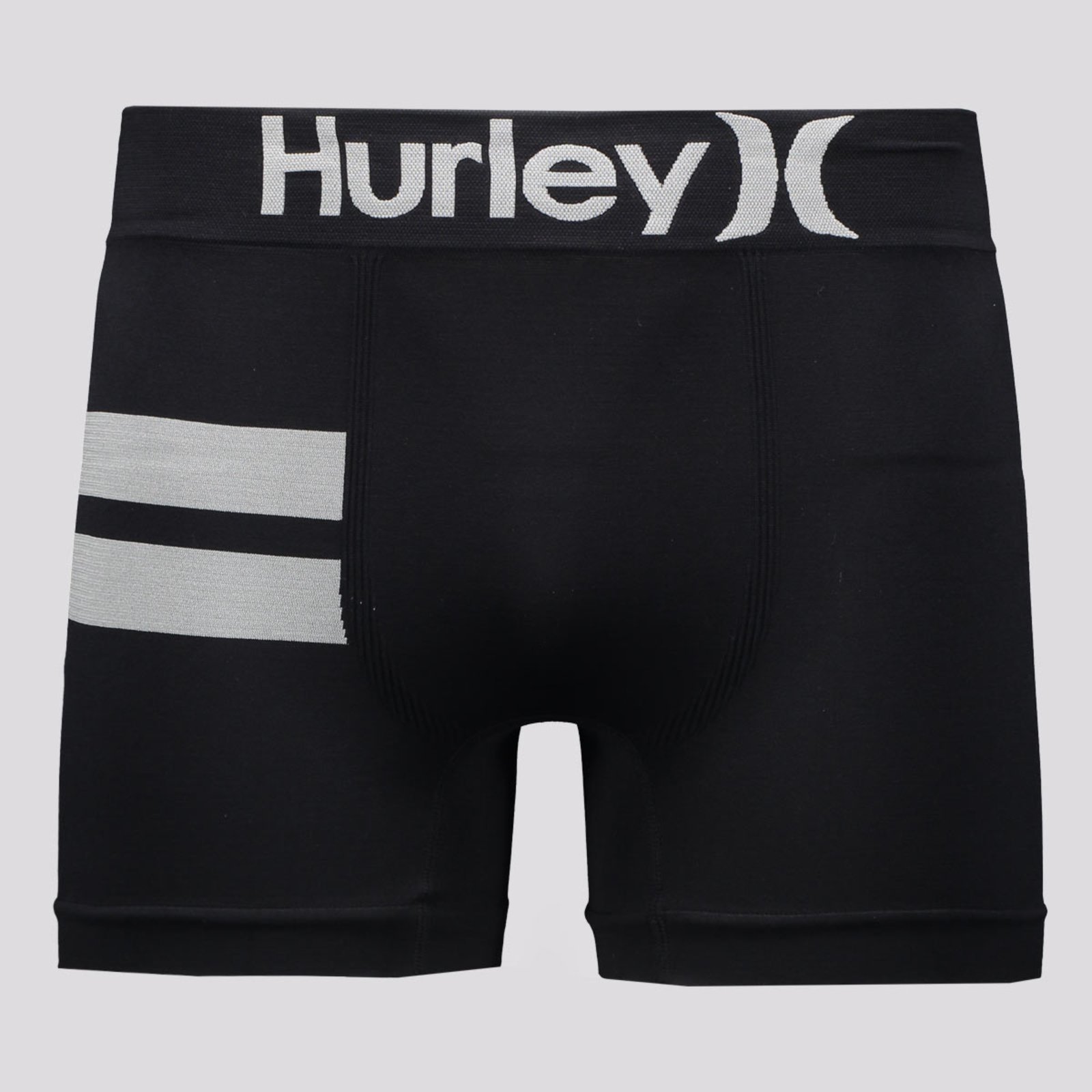 Cueca Boxer Hurley Seamless Preta