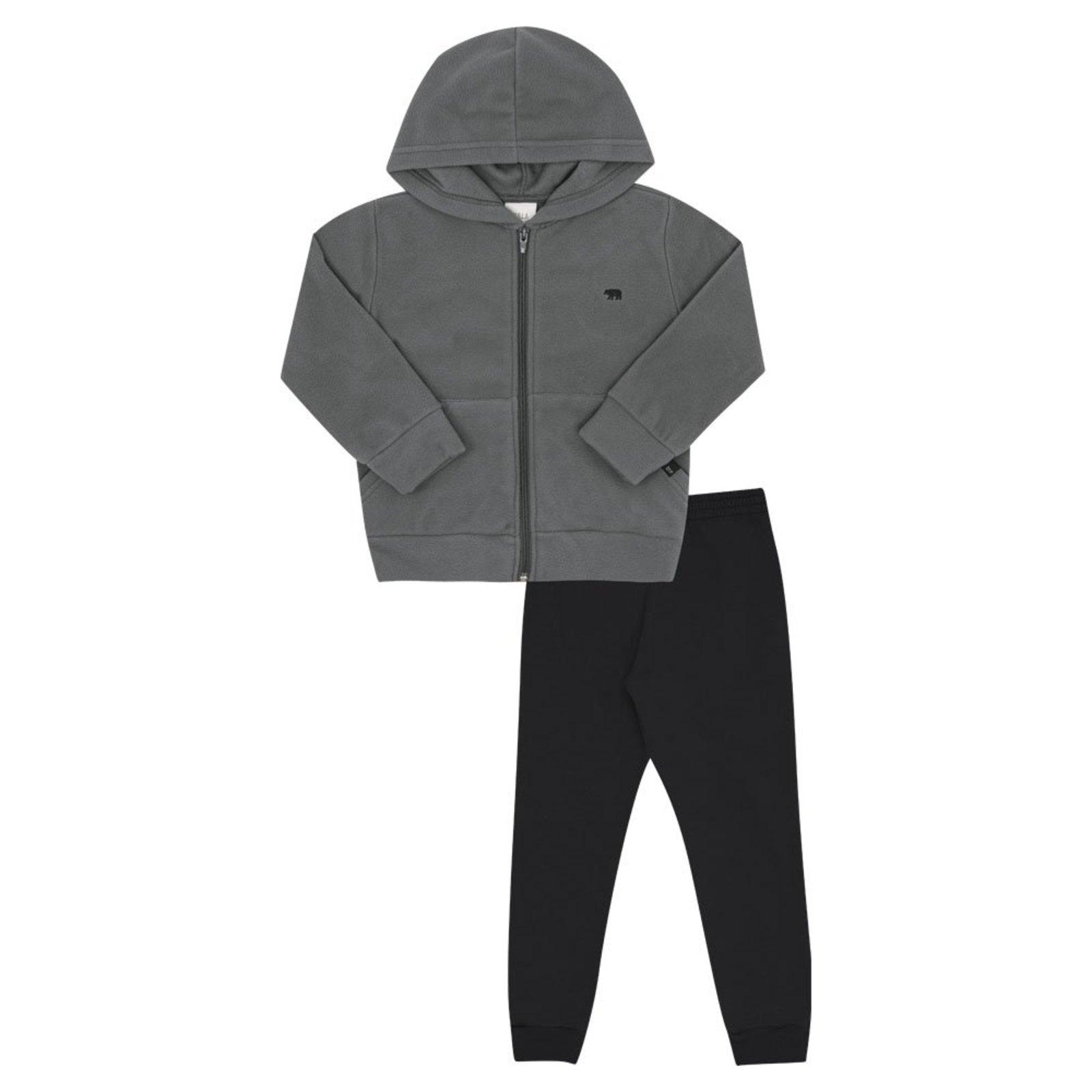 Infantil - Conjunto Primeiros Passos Menino - Cinza - 52786-1280