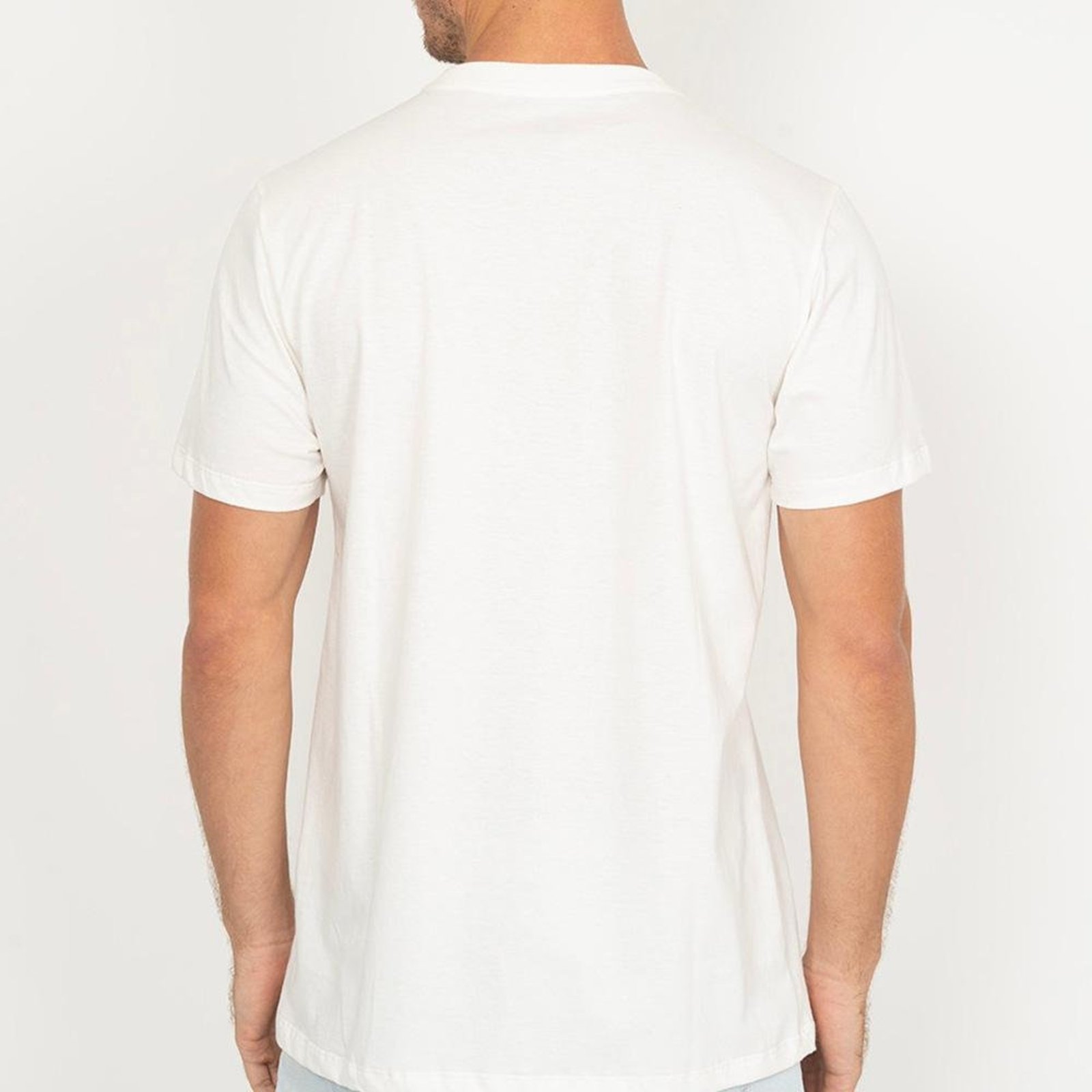 Camiseta Quiksilver Box Holmes WT26 Masculina Snow White