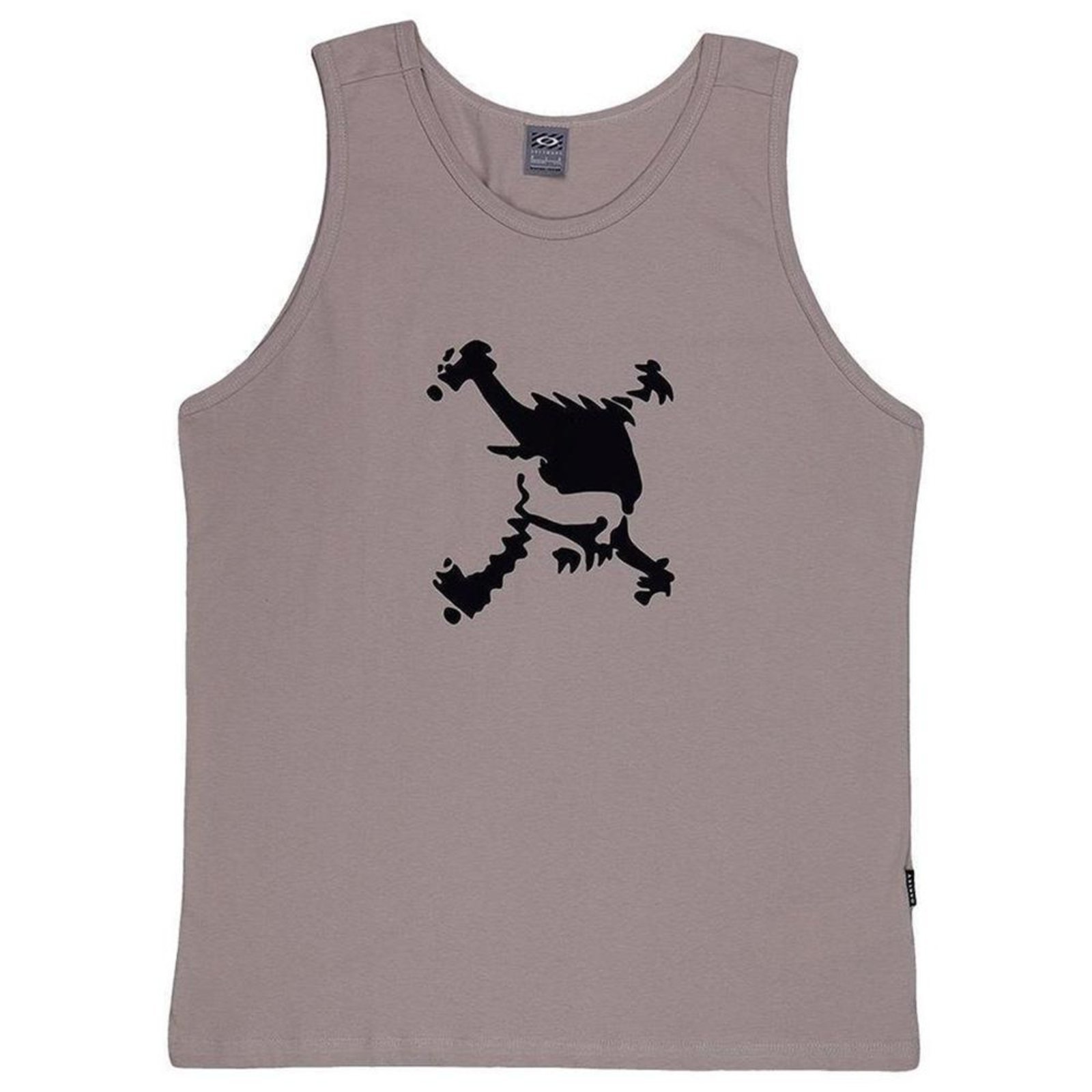 Regata Oakley Heritage Skull Tank SM25 Masculina Wood Grey