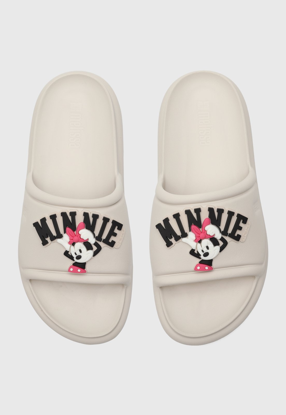 Chinelo Slide Melissa Minnie Off-White