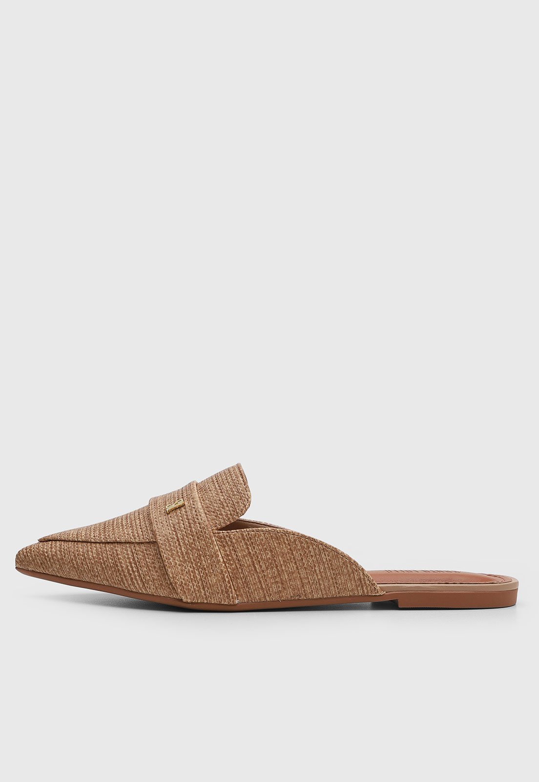 Sapatilha Feminina Santa Lolla Detalhe Metal Caramelo
