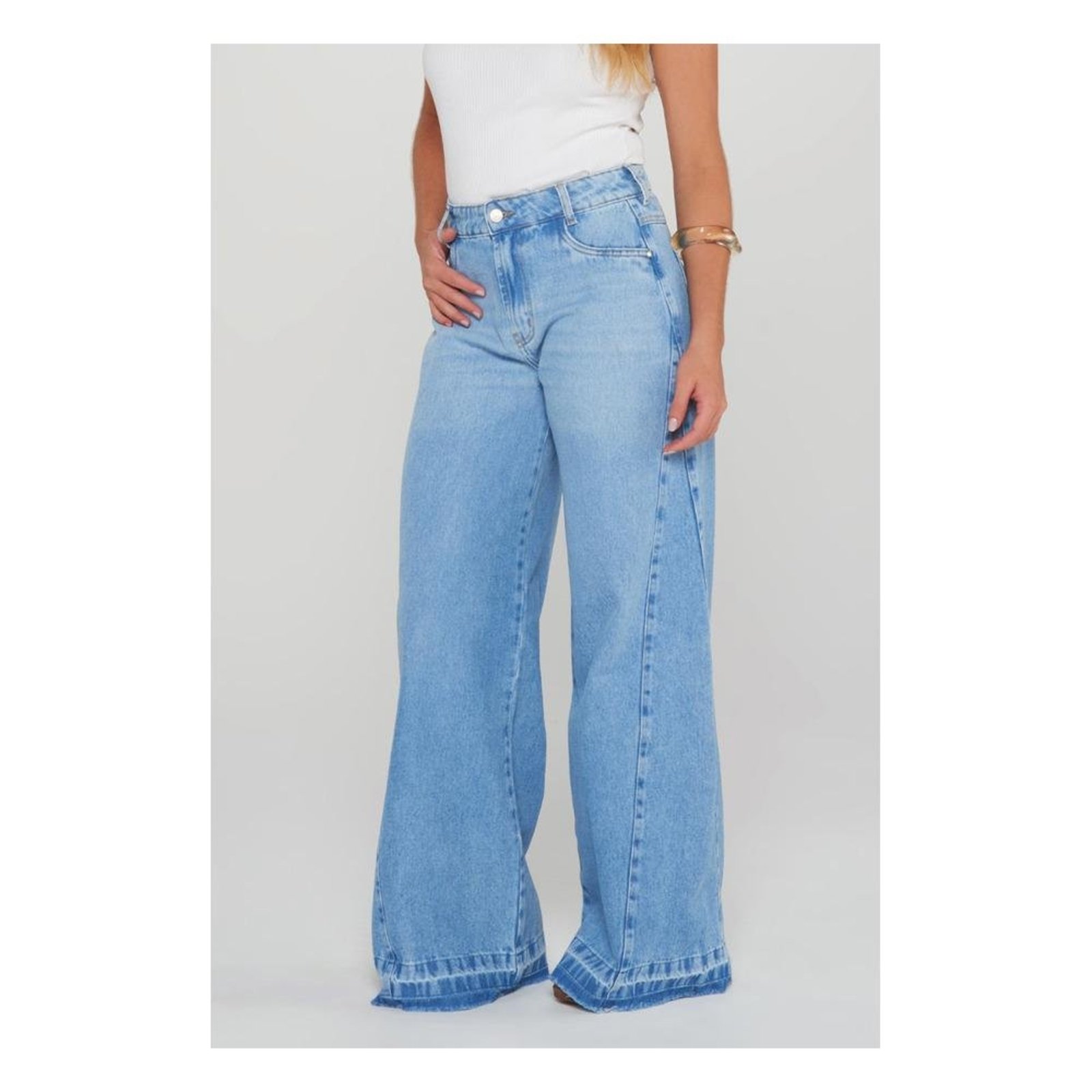 Infantil - Calça Menina Jeans Sun Place Jeans 14 Azul