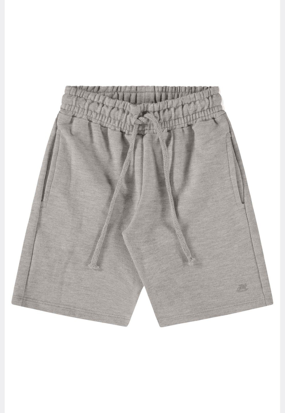 Infantil - Bermuda Básica para Meninos Up Baby Cinza
