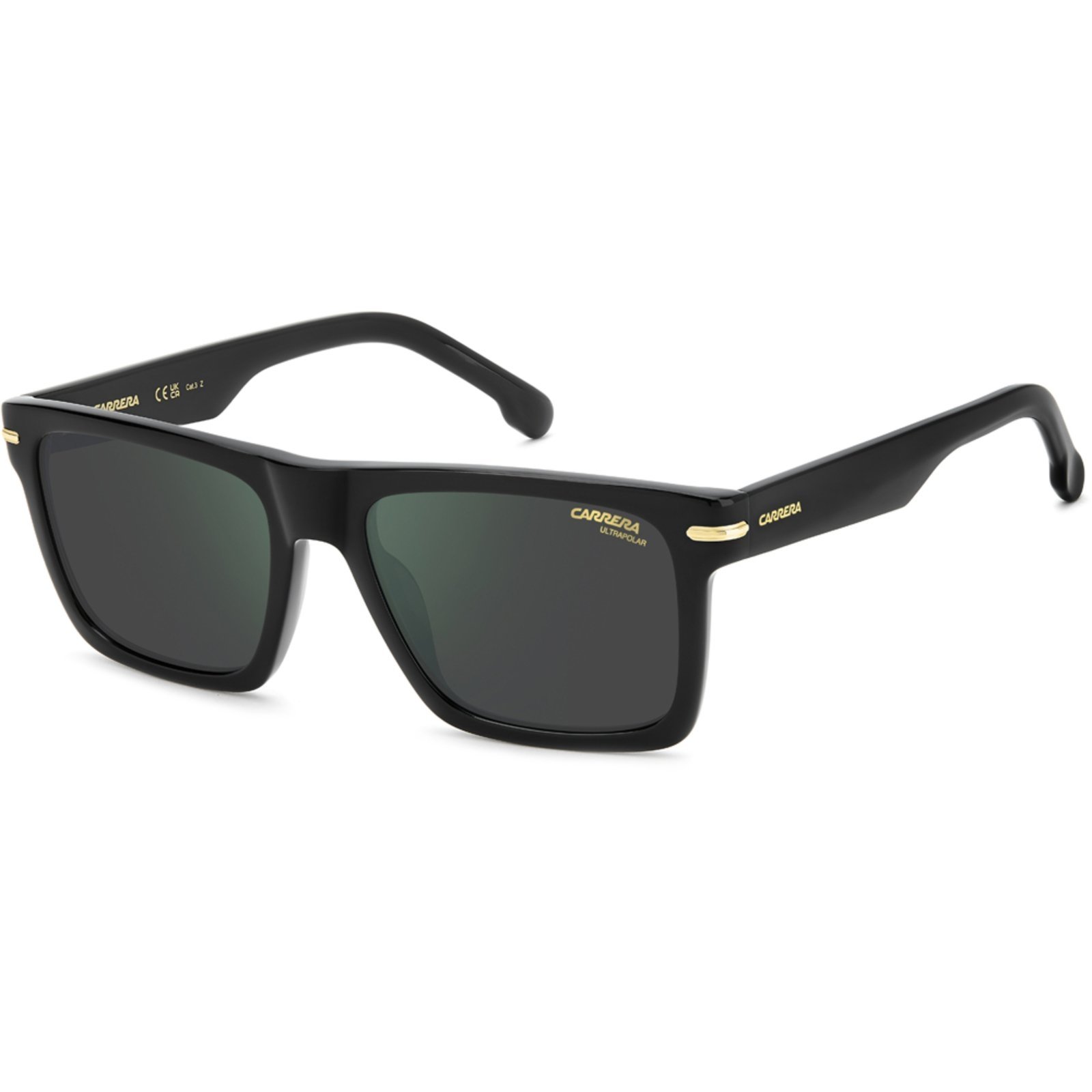 Vista 2 Óculos de Sol Carrera 378S 807 55Q3 Masculino preto Carrera preto