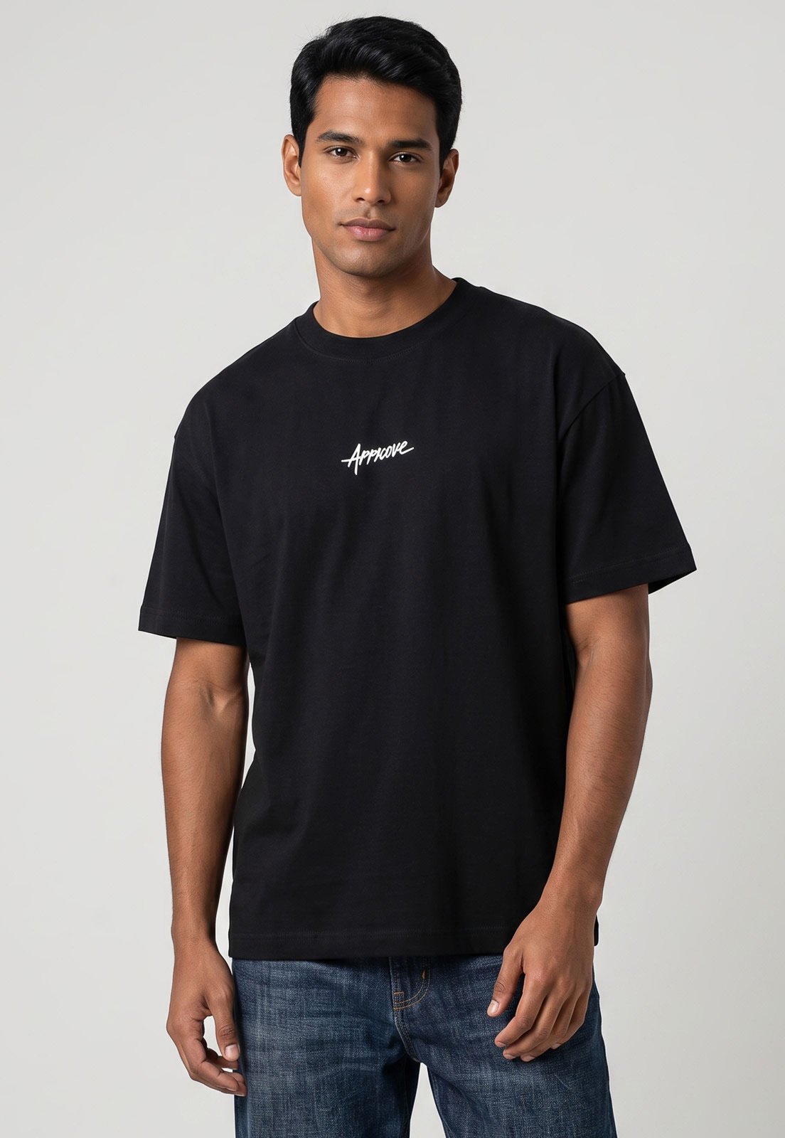 Camiseta Masculina Approve Huge Cupid Preta