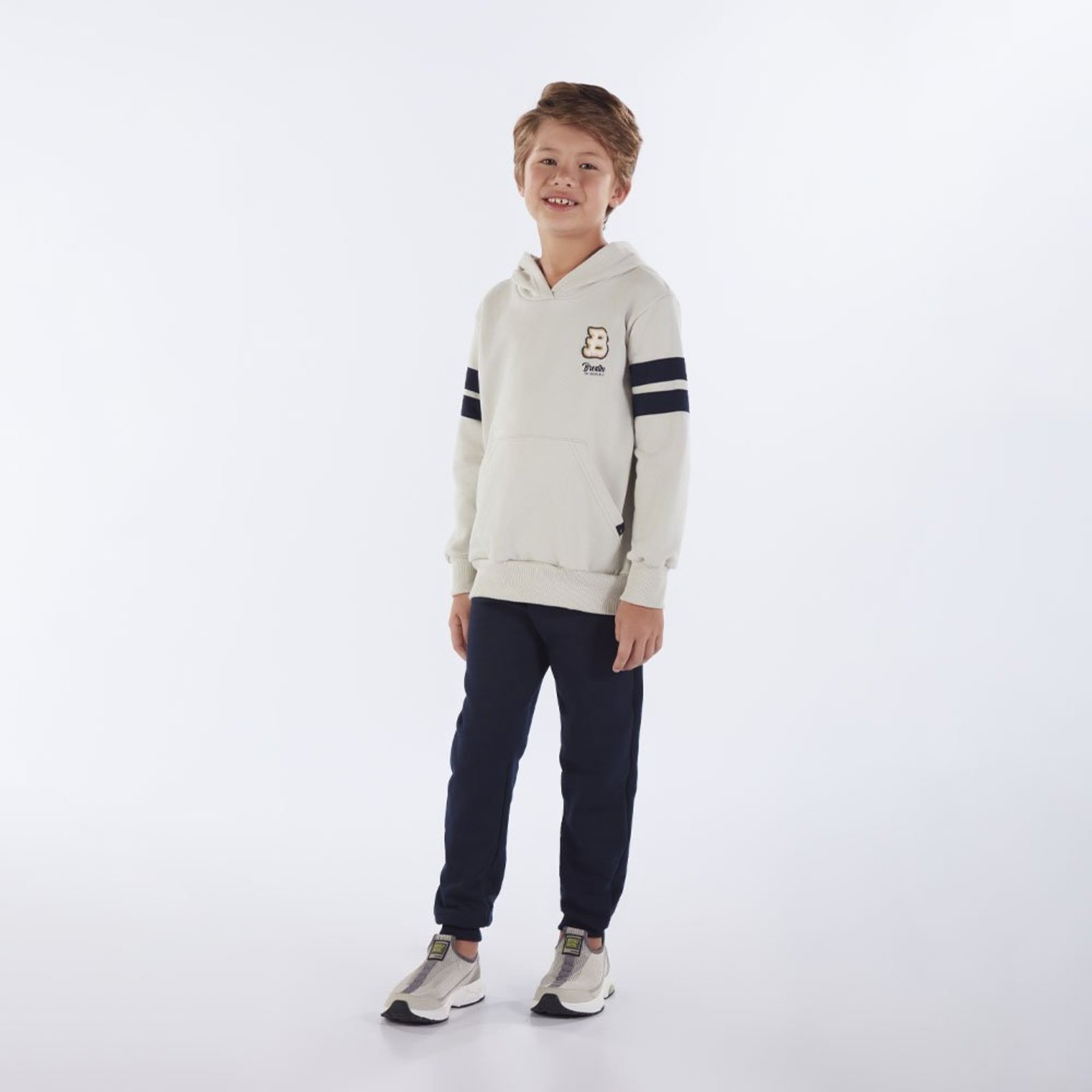 Infantil - Conjunto Menino - Cinza - 52883-354