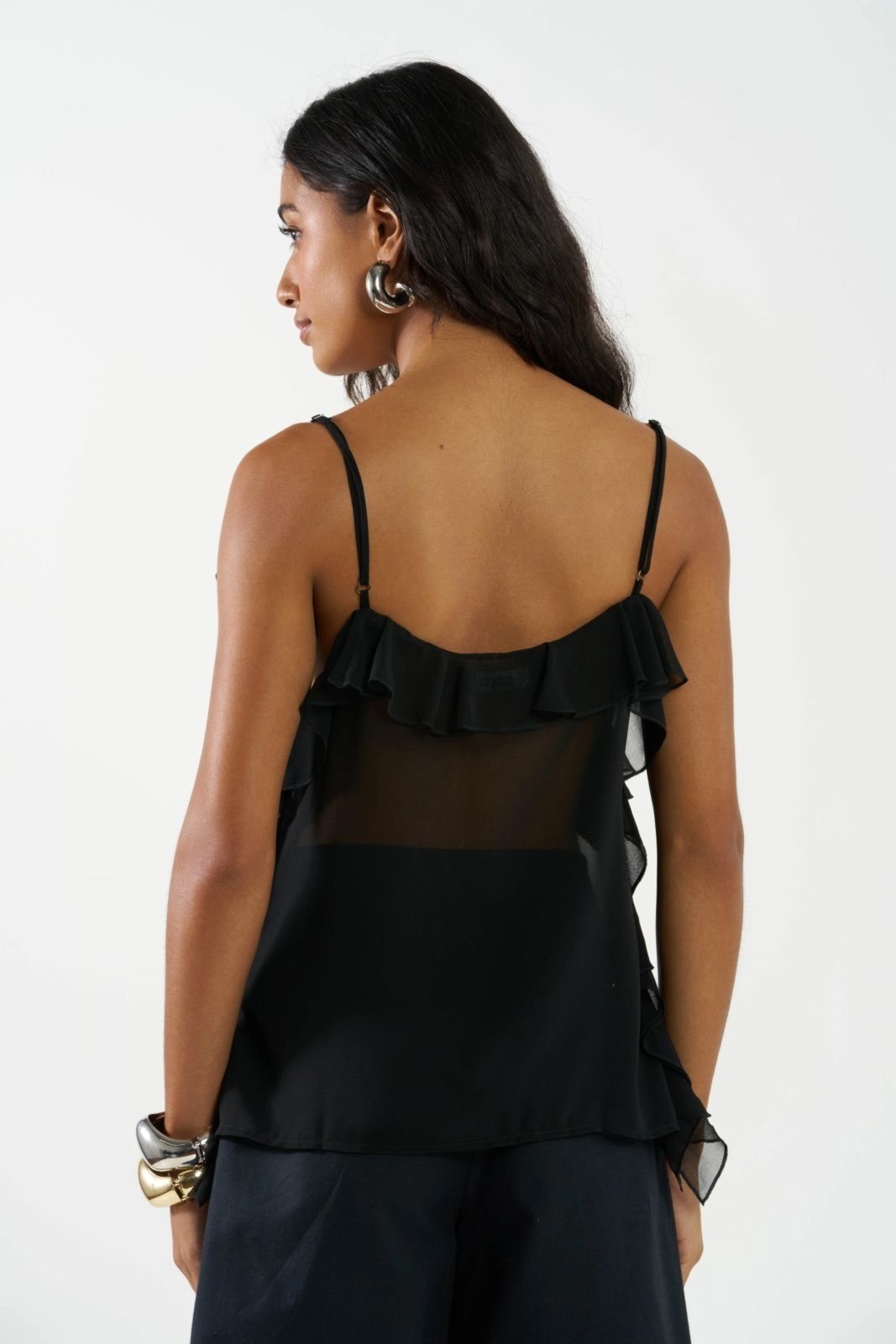 Vista 3 Blusa Colcci CLC preto Colcci CLC preto