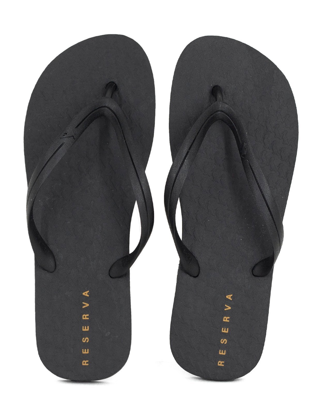 Chinelo Masculino Reserva Go RSV Rio Confortável Borracha Sandália Dedo Antiderrapante Macio Preto
