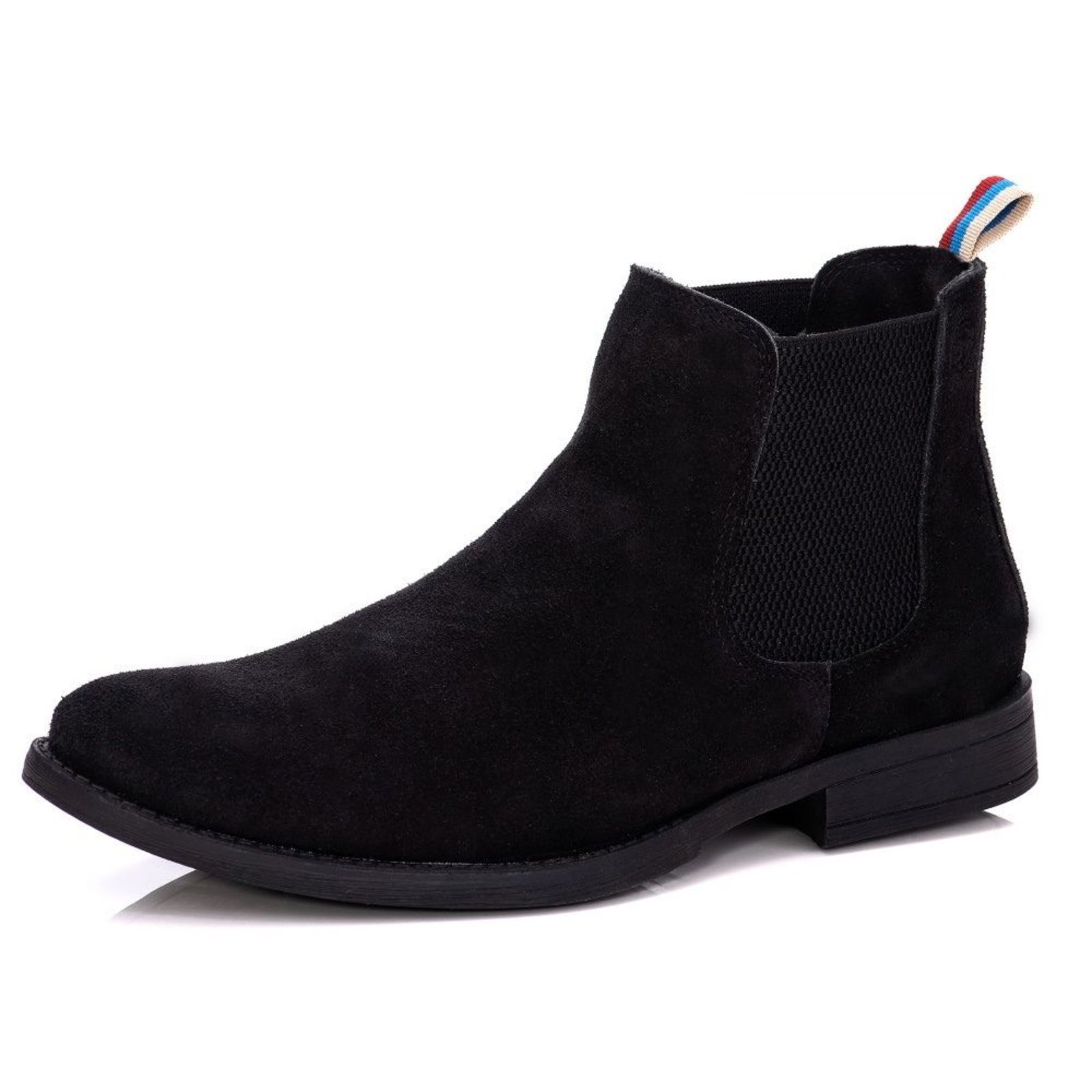 Bota Masculina de Couro Adventure Resistente Cano Baixo Country Preto