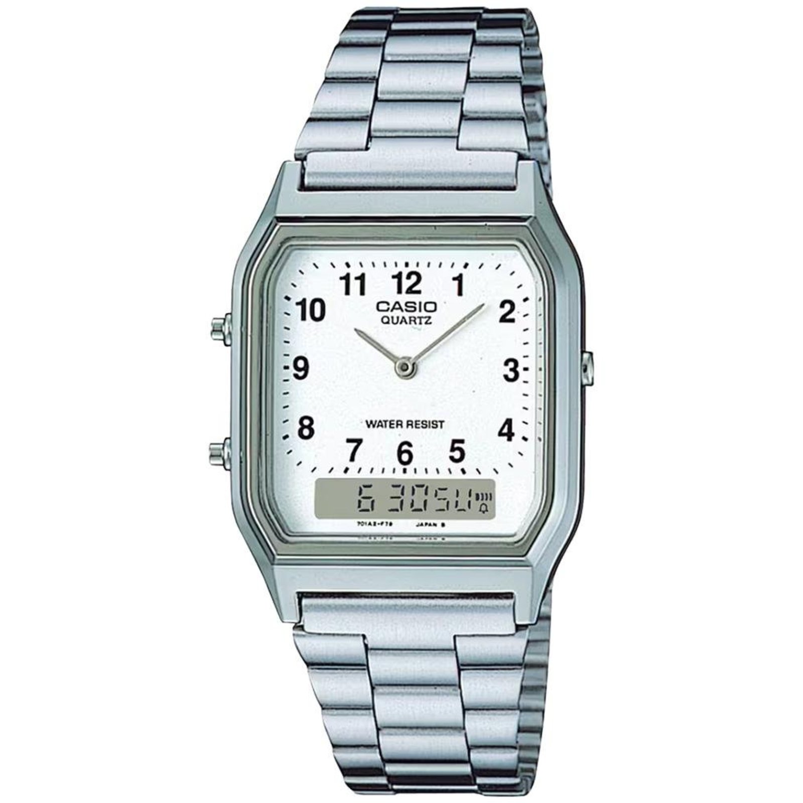 Relógio Casio Vintage AQ-230A-7BMQ Prata