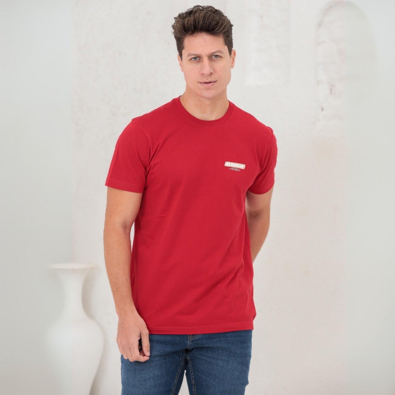 Camiseta Estampada Masculino Revanche Bétulo