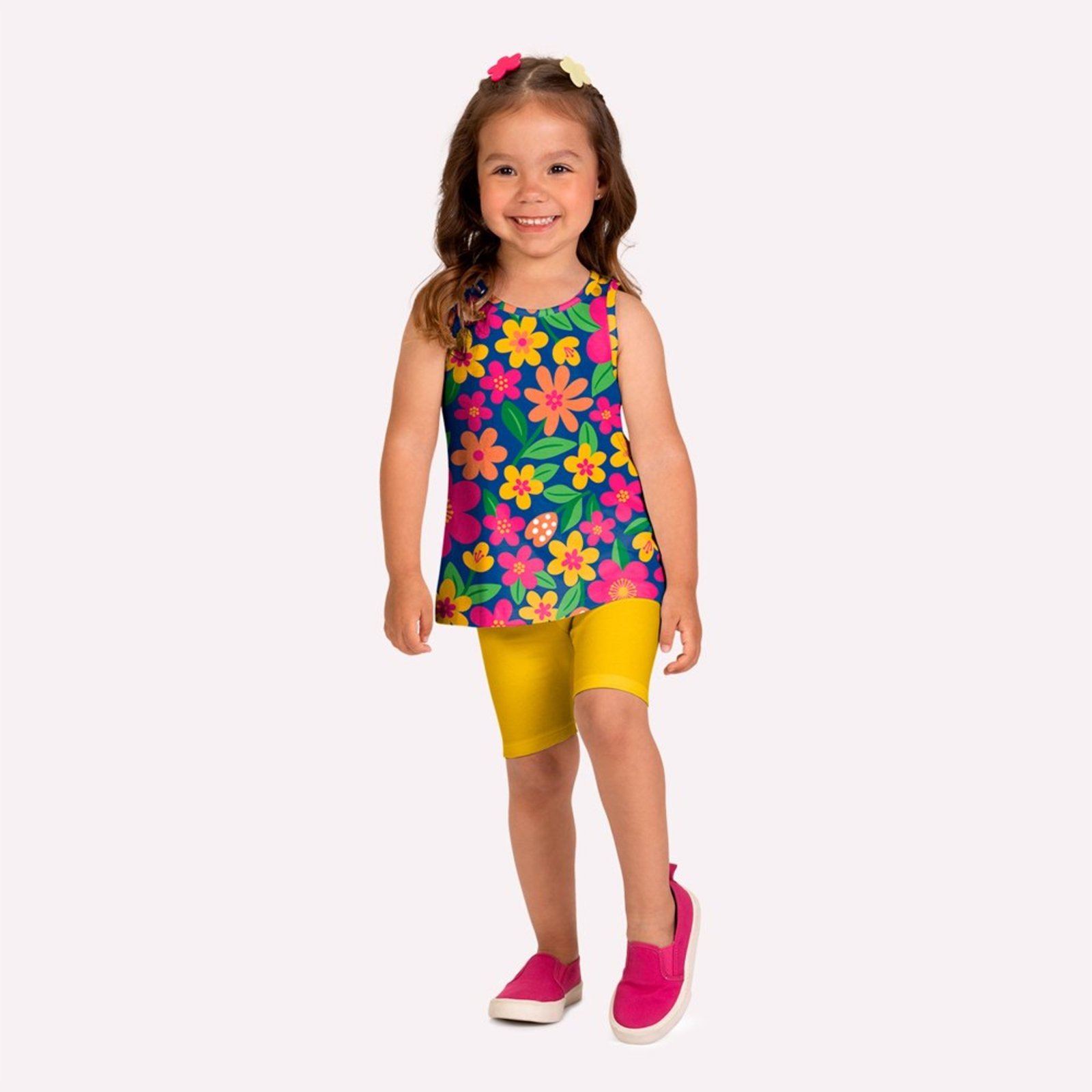 Infantil - Conjunto Menina Estampa Kyly