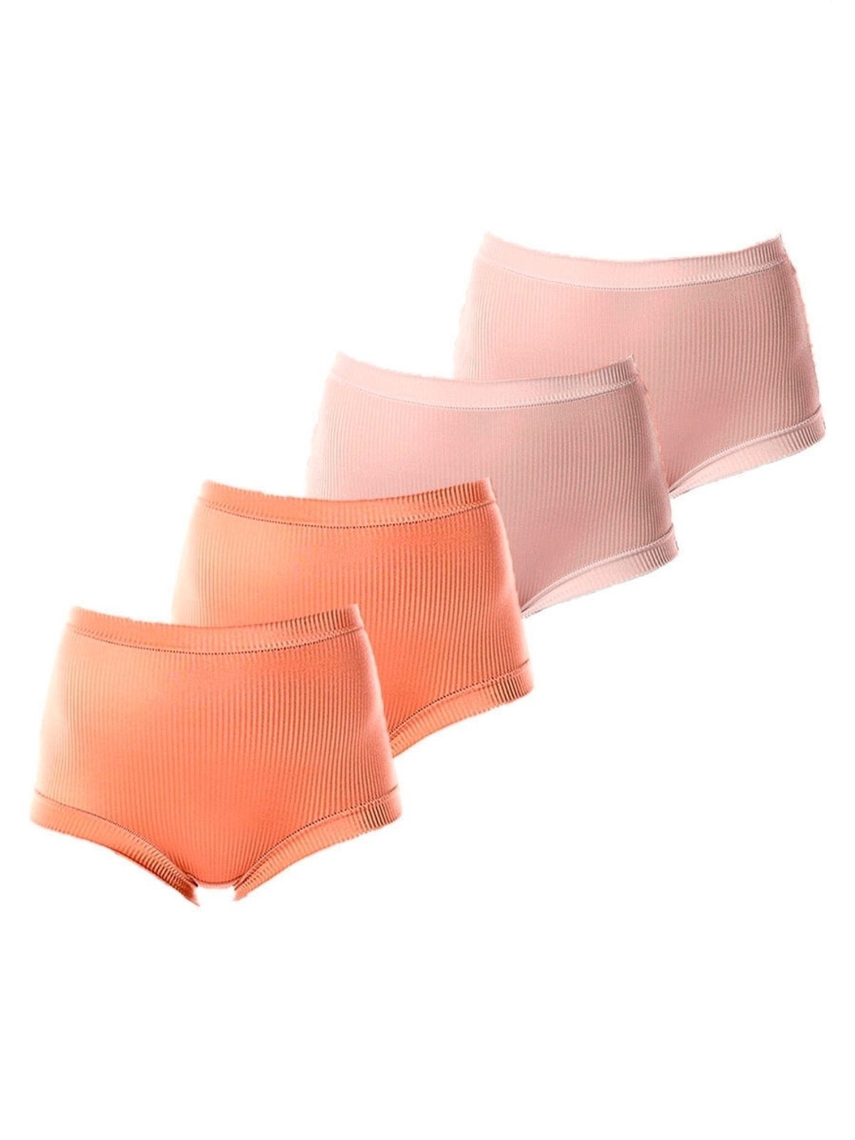 Kit com 4 Calcinhas Alta Bourbon Demillus 26406 Bege