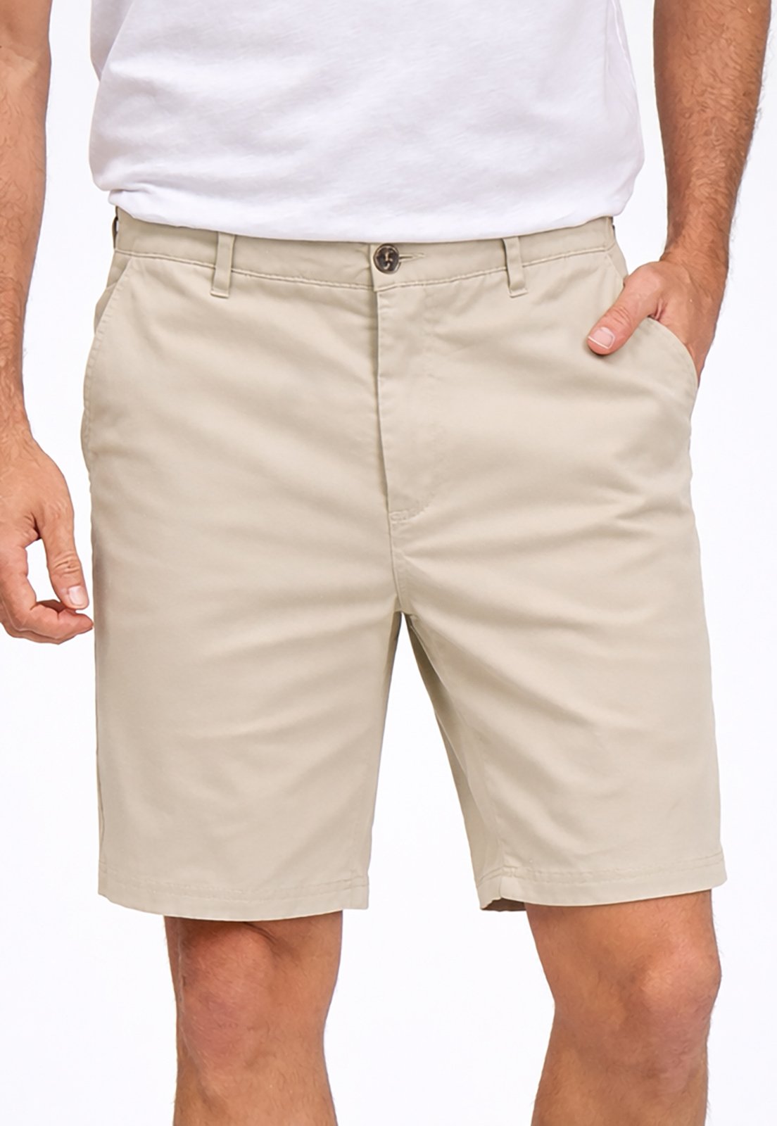 BERMUDA CHINO AD FASHION MASC AREIA