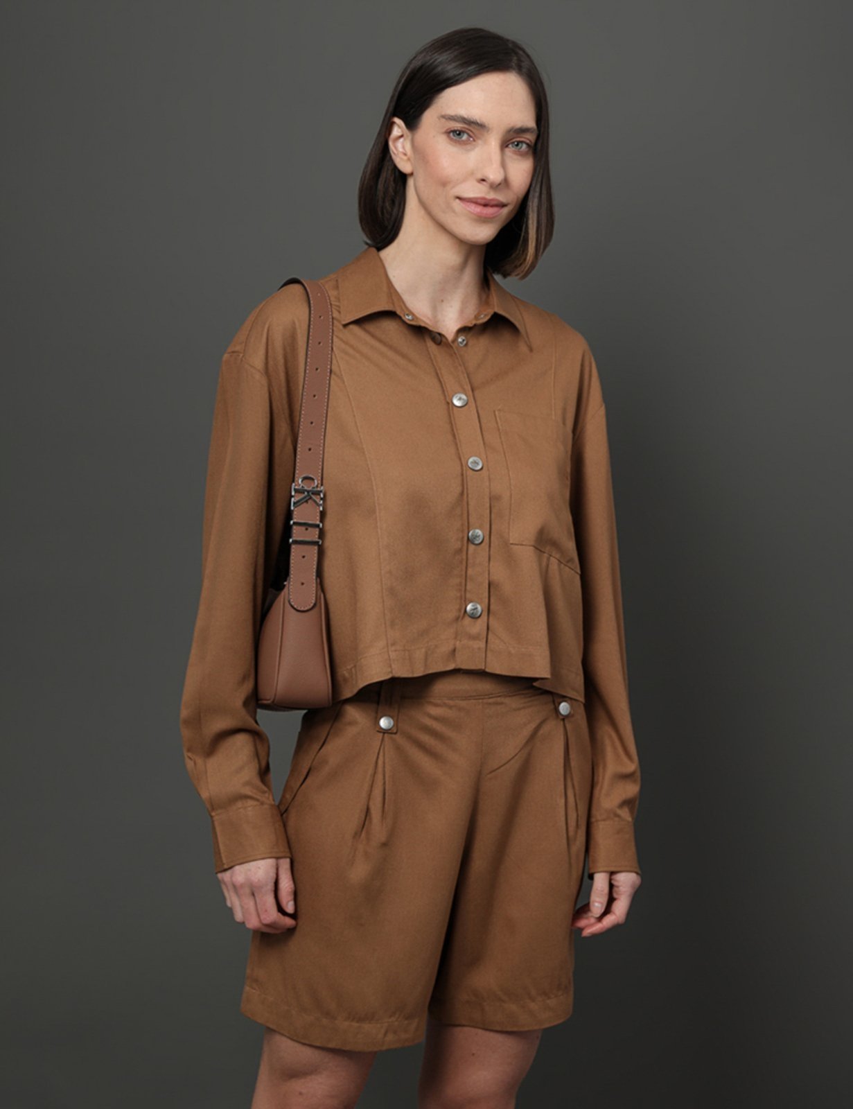 Camisa Feminina Nervura Calvin Klein Jeans – Havana Calvin Klein Jeans