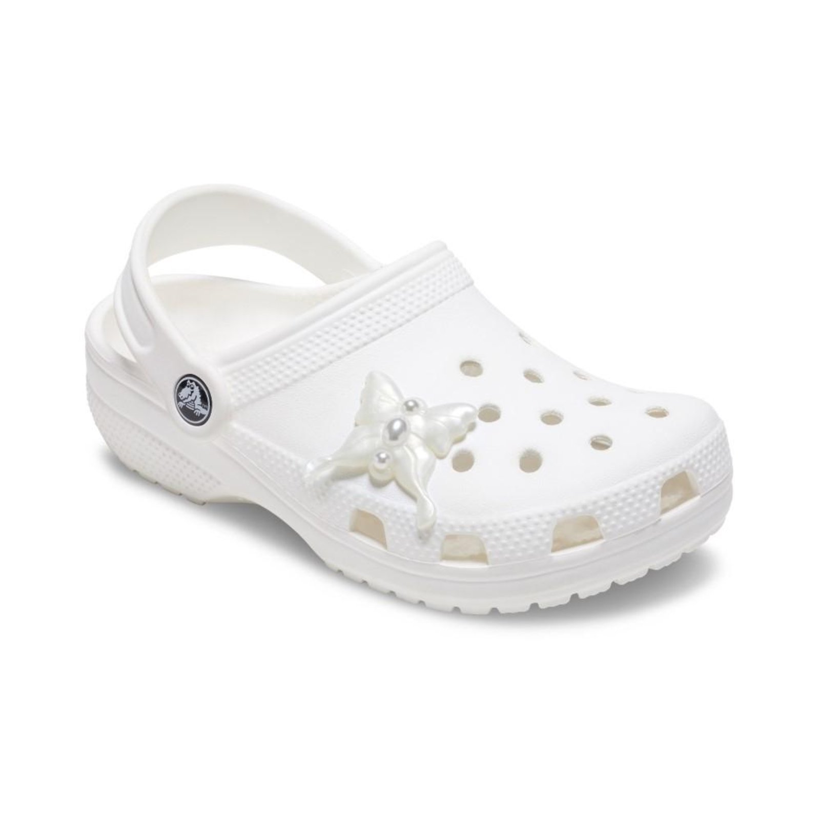 Vista 3 Infantil - Jibbitz™ Meta Jelly Borboleta Branca Crocs branco