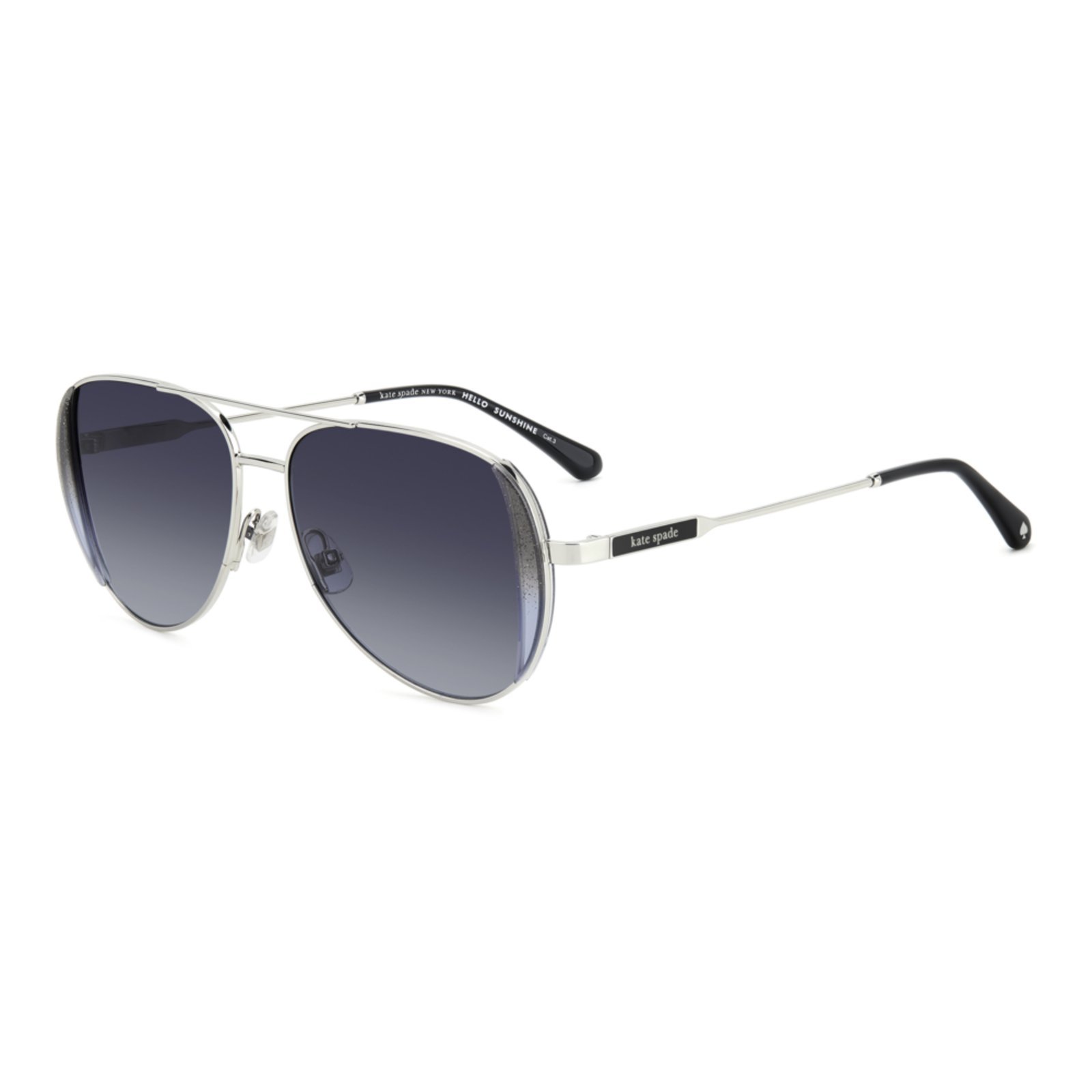 Óculos de Sol Kate Spade KS Navy/G/S Ktv – Cinza Silver 53