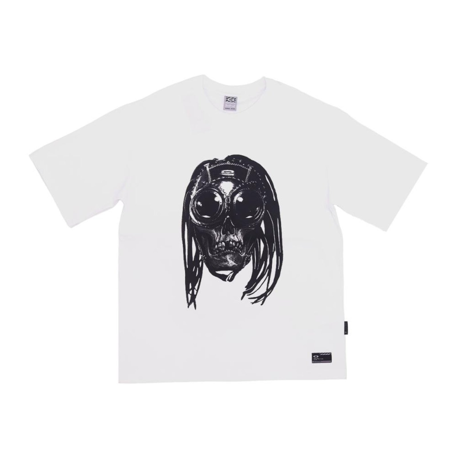 Camiseta Oakley Skull Medusa SS Tee Branco