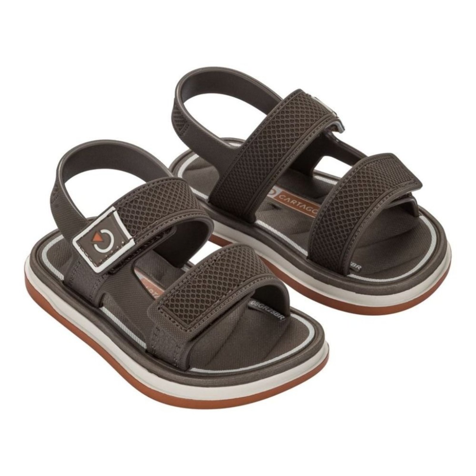 Infantil - Sandália Cartago Baby Malaga Sport Ii 12586 Grendene Bege
