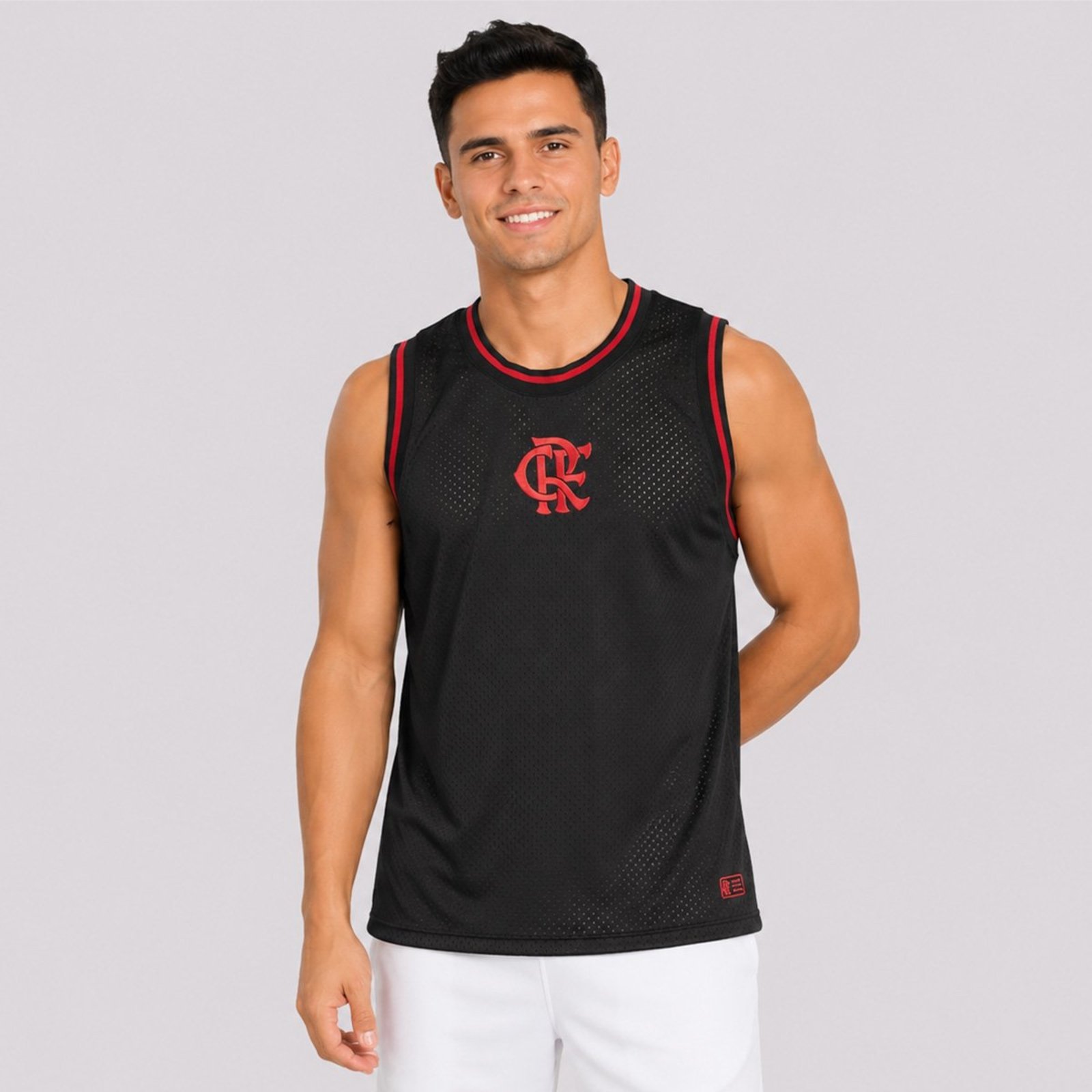 Regata Flamengo Dry Performance Preta