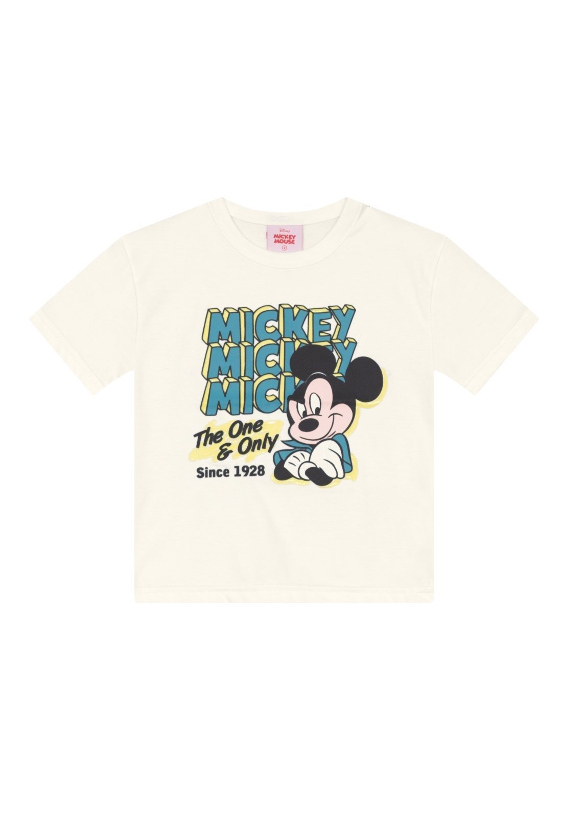 Infantil - Camiseta menino do Mickey Mouse Brandili
