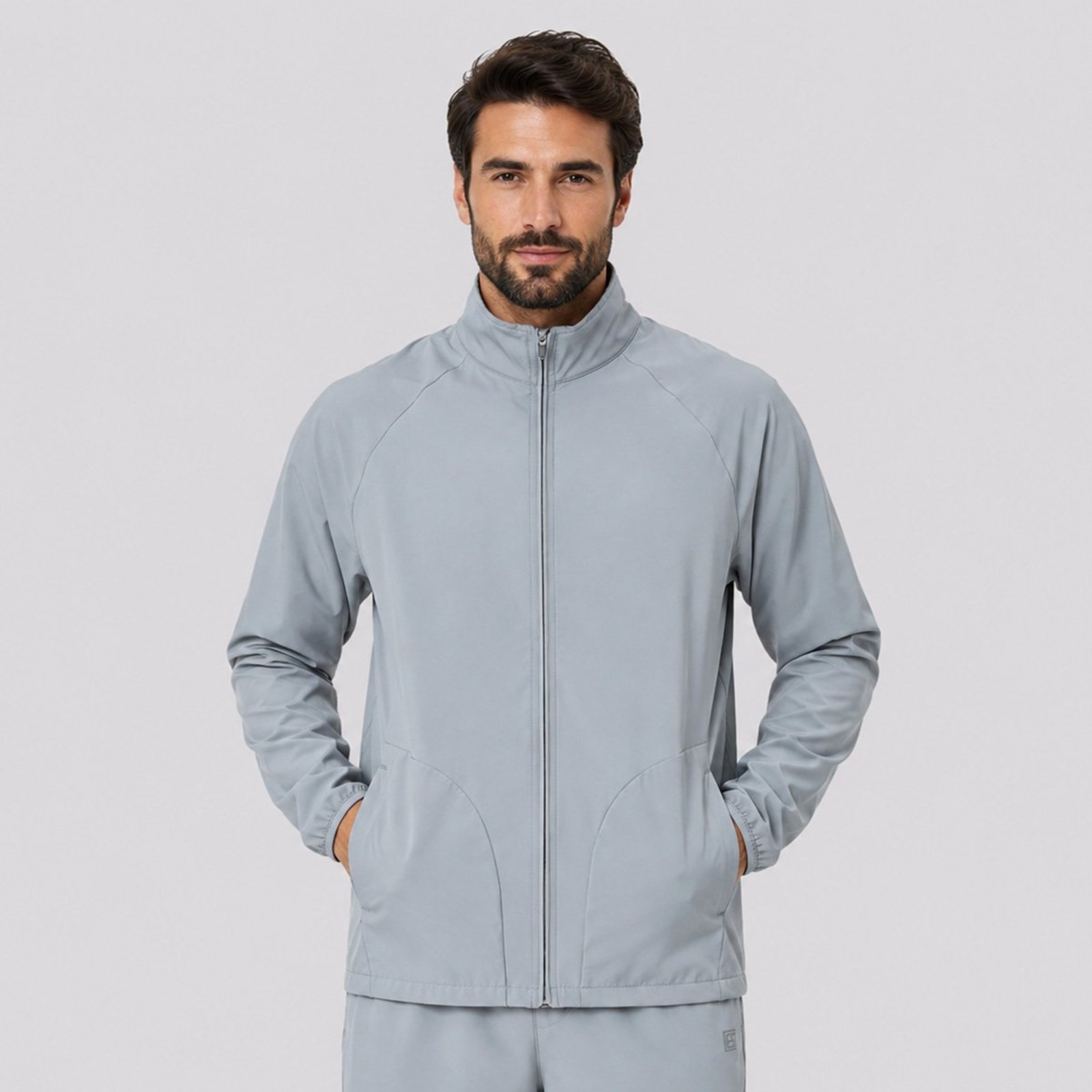 Jaqueta Fila Essential Floating Cinza