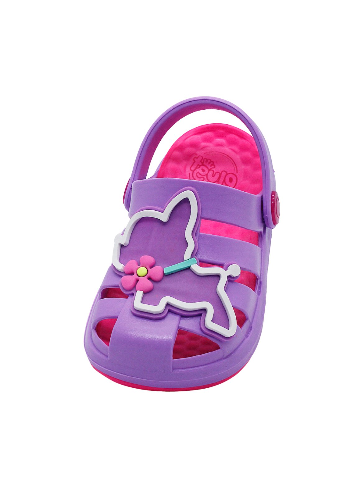 Infantil - Sandália Babuche Plugt Menina Pop Cachorrinha Lilás