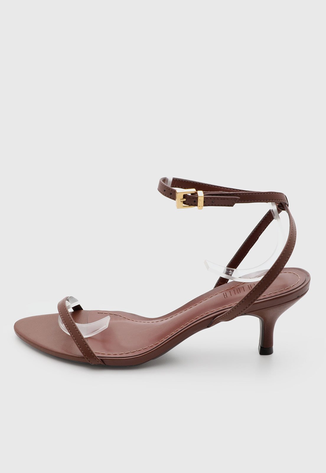 Sandália Feminina Santa Lolla Couro Marrom