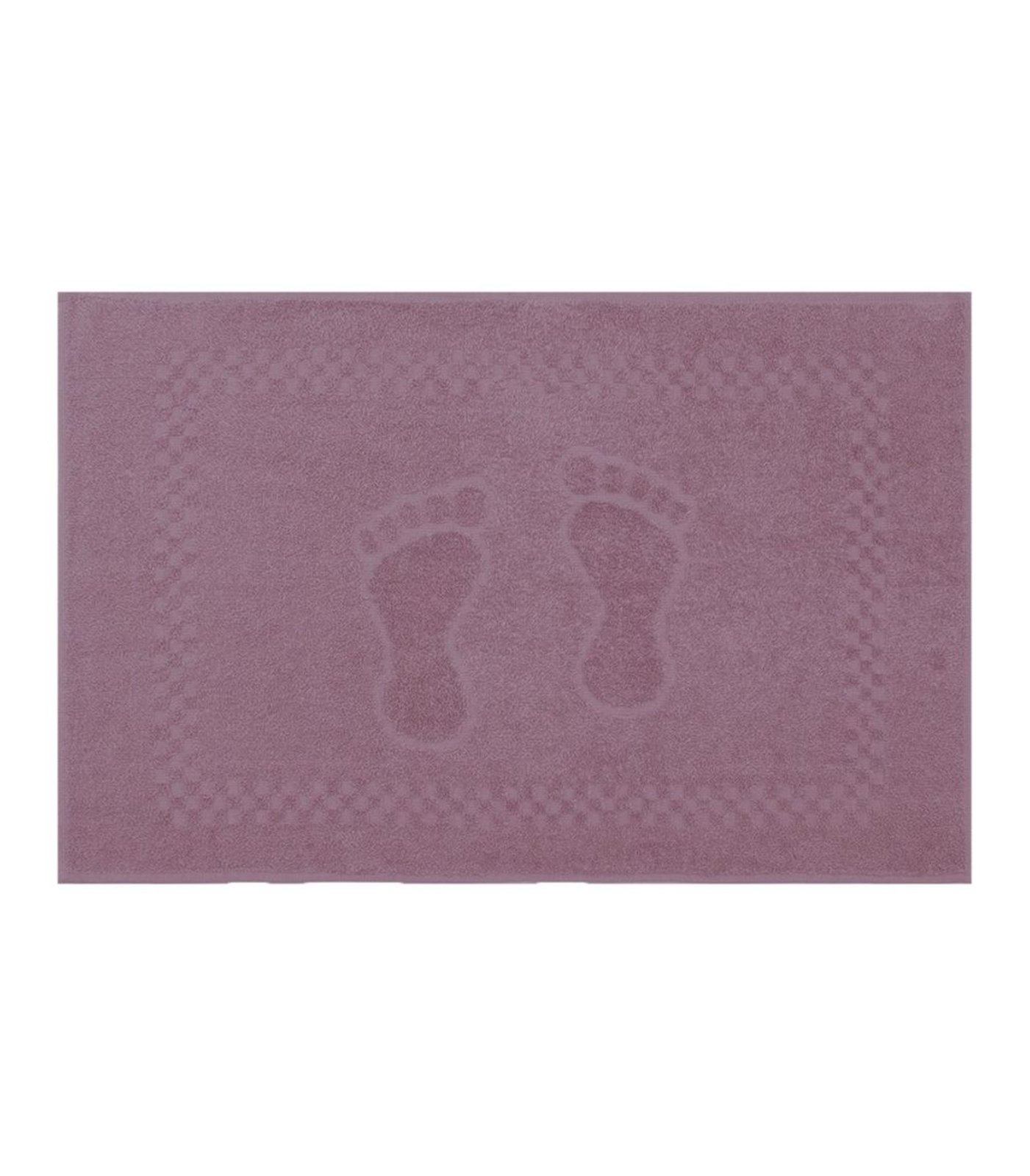 Toalha De Piso Pezinho Em Jacquard Appel Rosa
