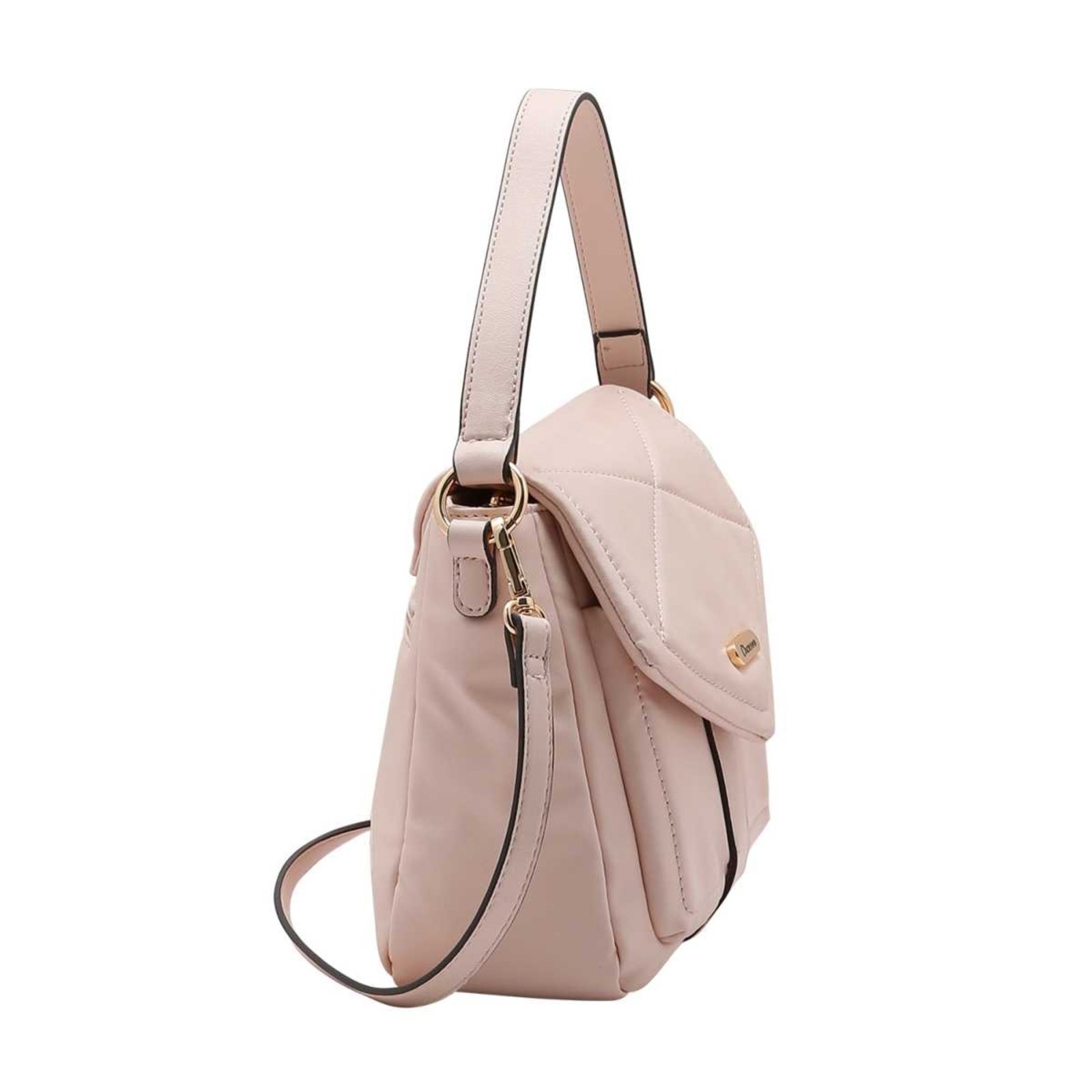 Vista 3 Bolsa Feminina Chenson Soft Chic 3485283 Rose rosê rose Chenson rosê rose