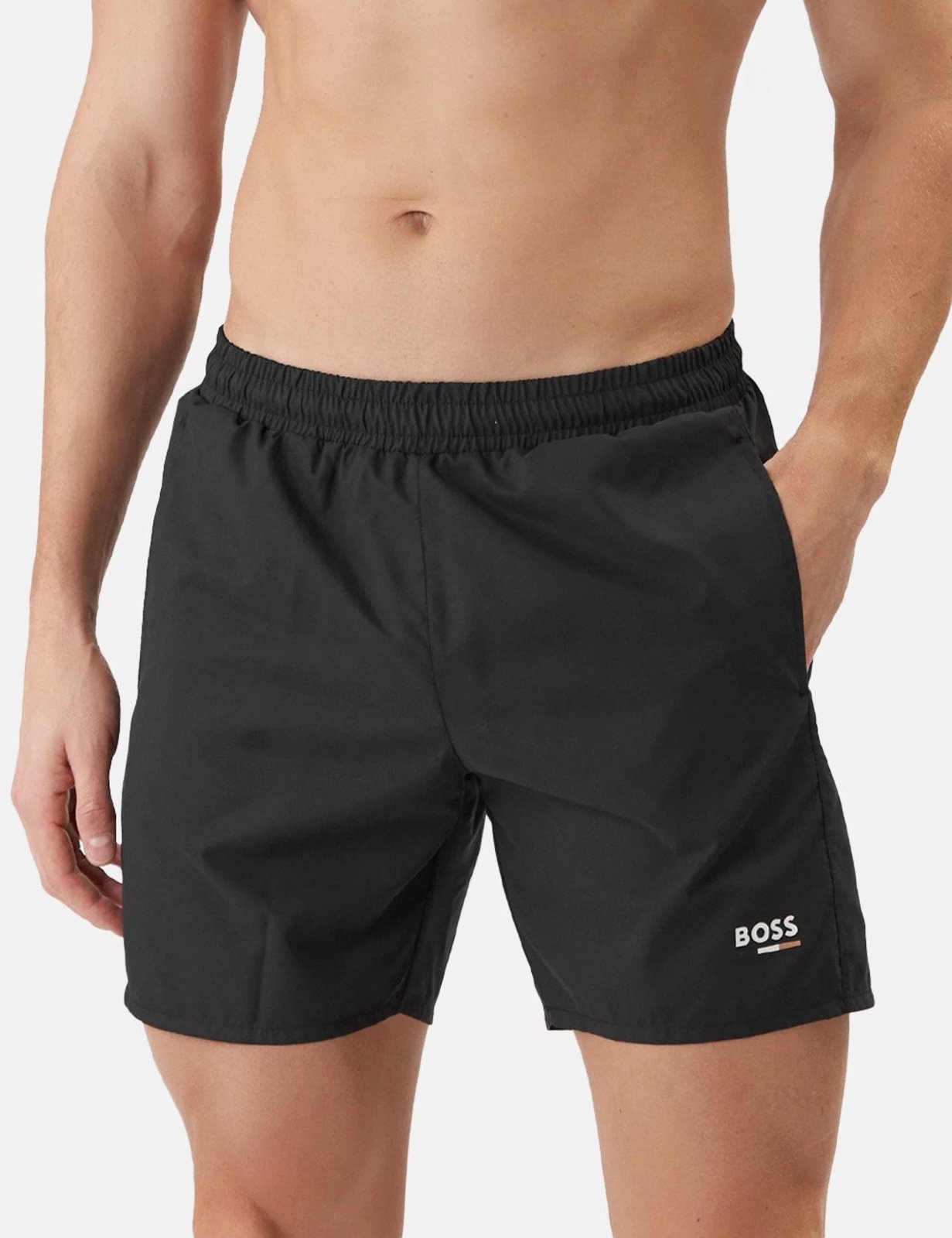 Short Hugo Boss Masculino Regular Beach Swordfish Preto