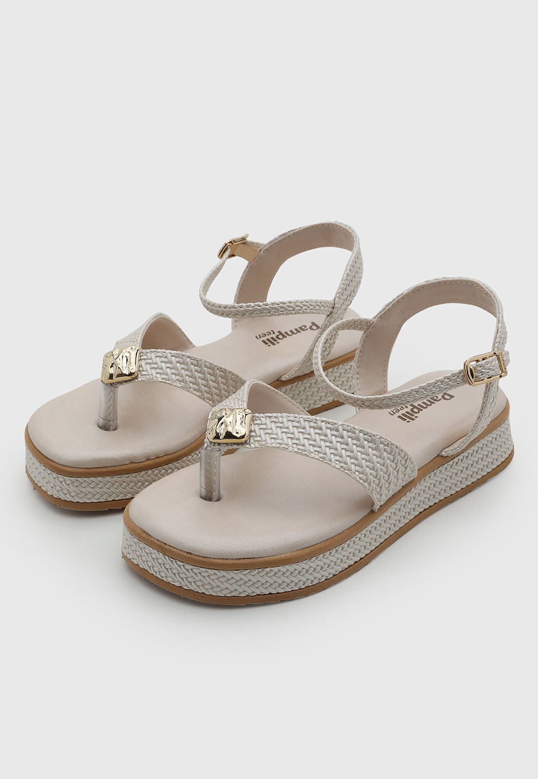 Infantil - Sandália Pampili Alana Off White