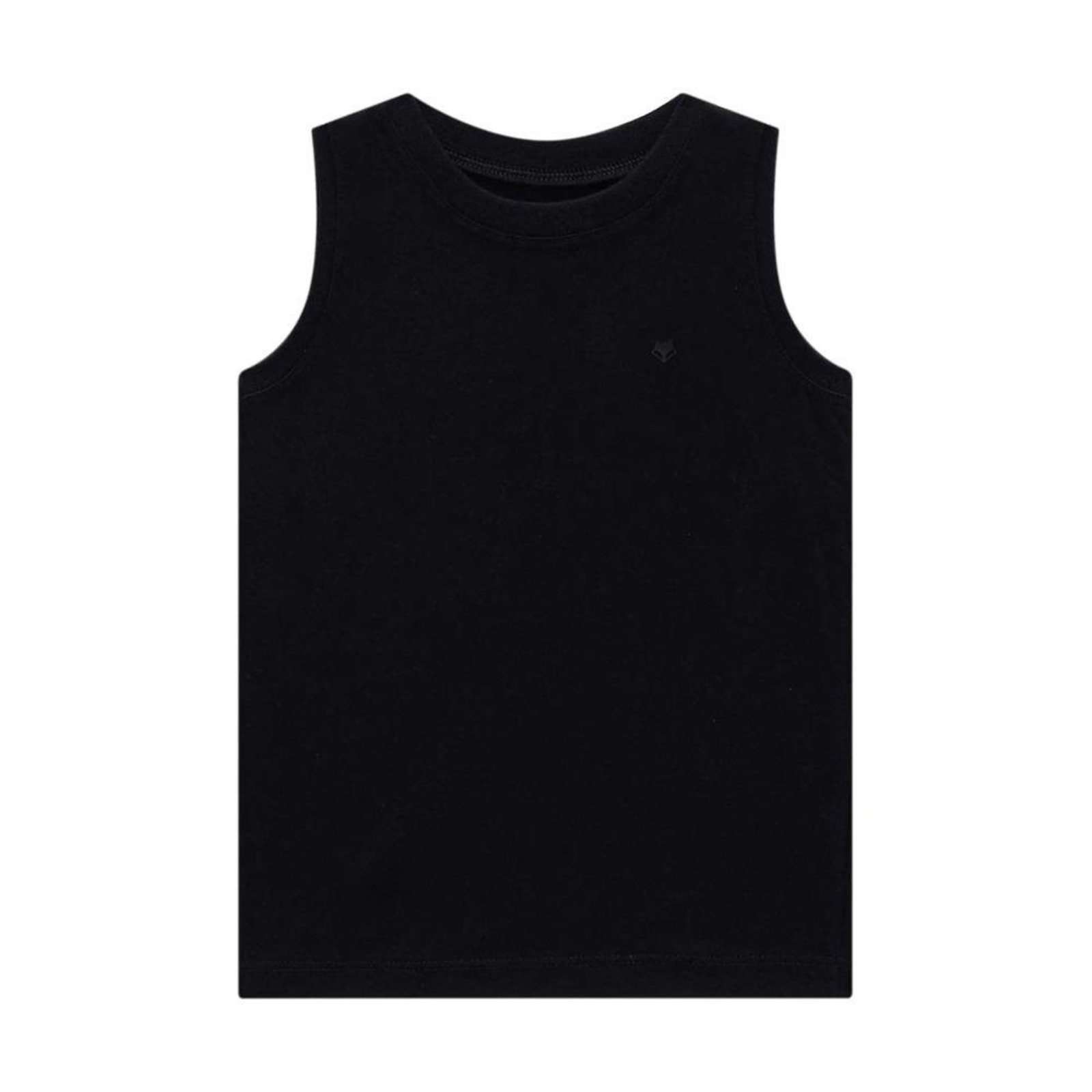Infantil - Regata Menina Preto Johnny Fox 10 Preto