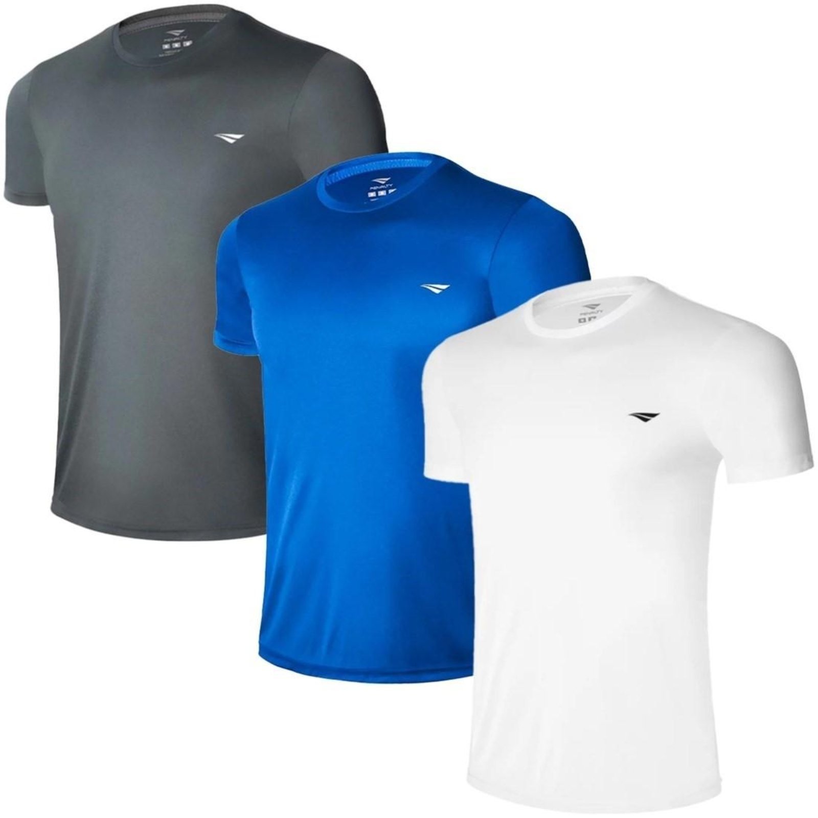 Vista 2 KIT 3 CAMISAS PENALTY MASCULINAS X cinza Penalty cinza