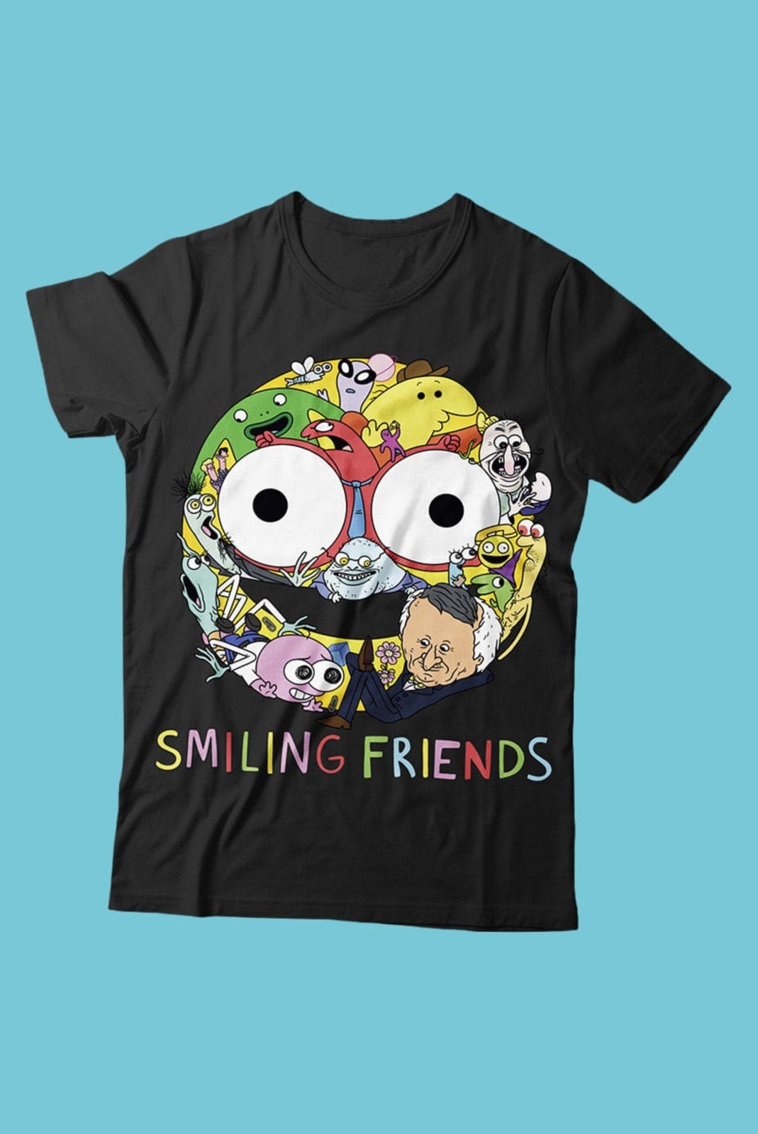 Camiseta Cartoon Network Smiling Friends
