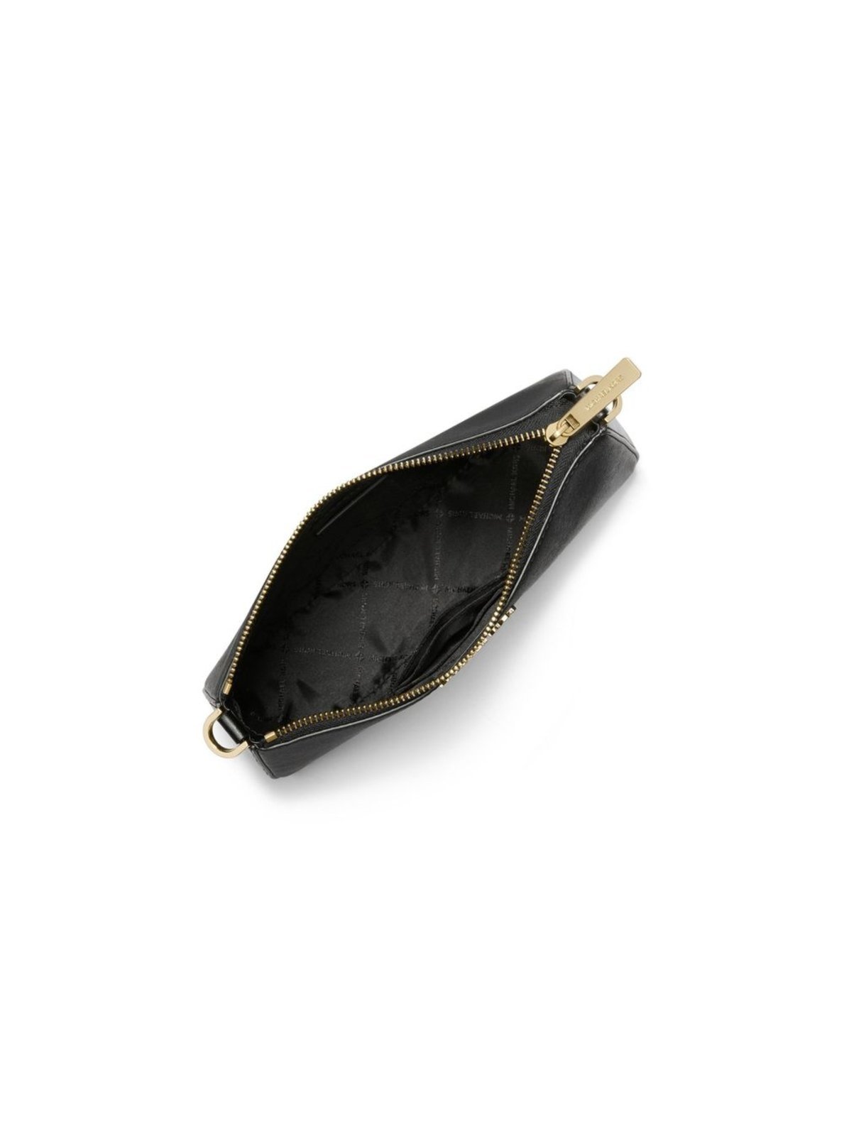 Vista 3 Bolsa Transversal Jet Set Pequena De Couro 35S3gtvc5t001 preto preto