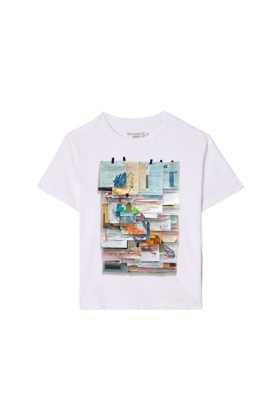 Infantil - Camiseta Est Pica Pau Post It Reserva Mini Branco