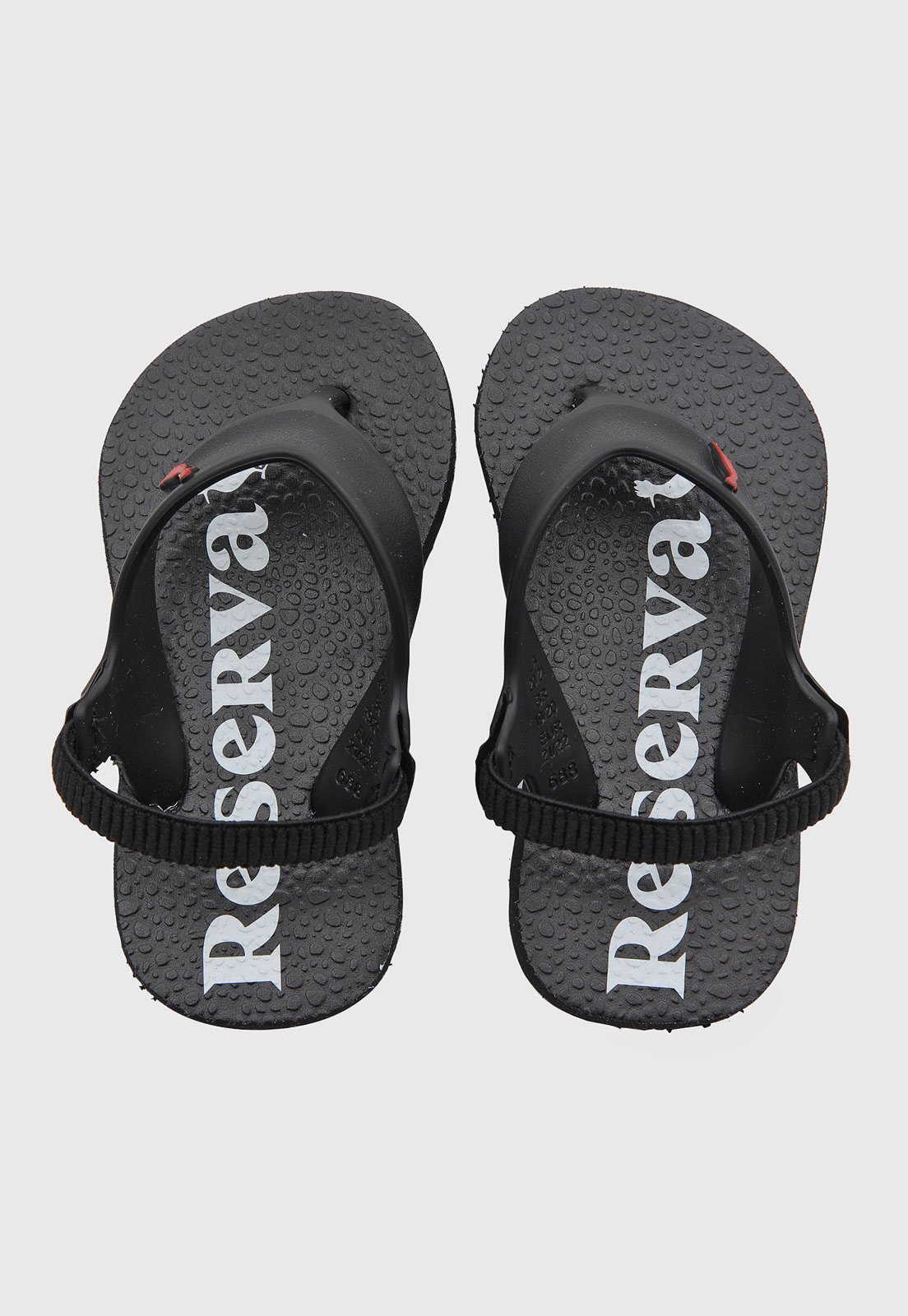 Infantil - Chinelo Reserva Mini Flat Preto