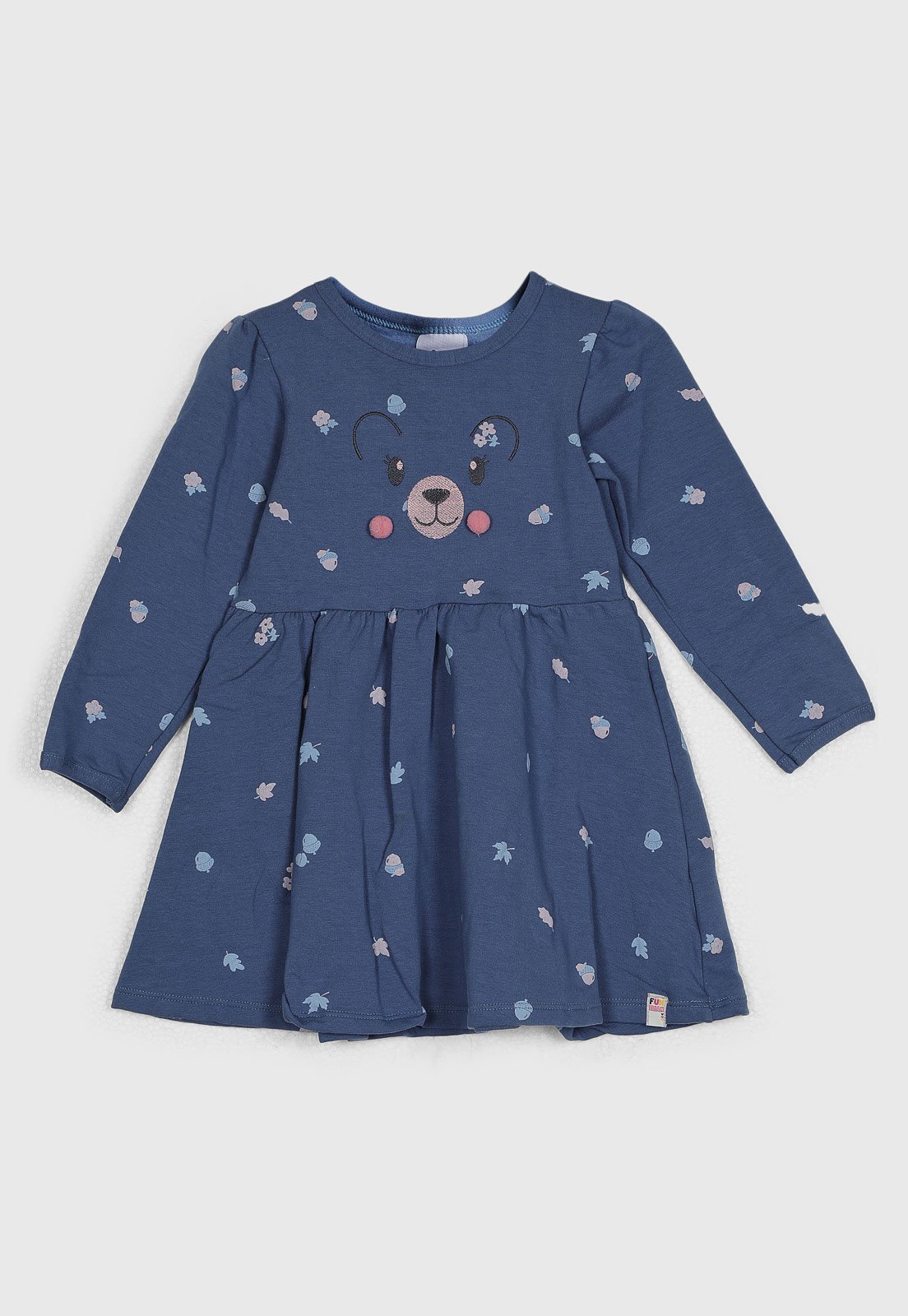 Vestido Elian Urso Azul