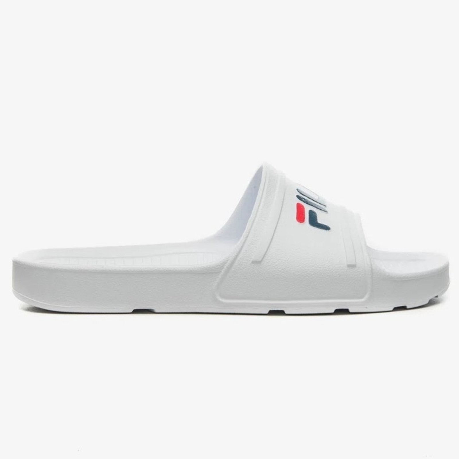 Vista 2 Chinelo Masculino Fila Sleek Slide branco Fila branco